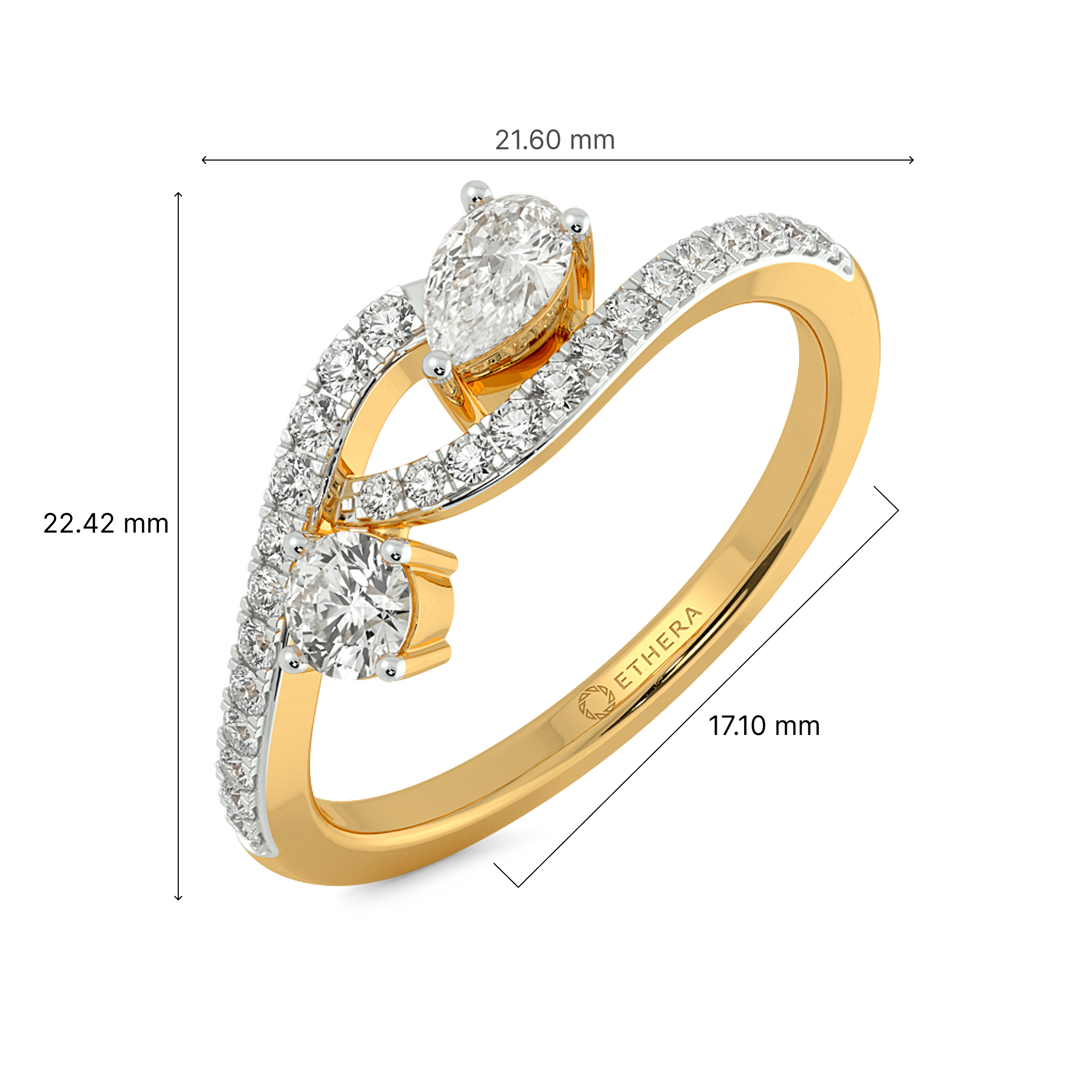 Embrace Curve Ring 6