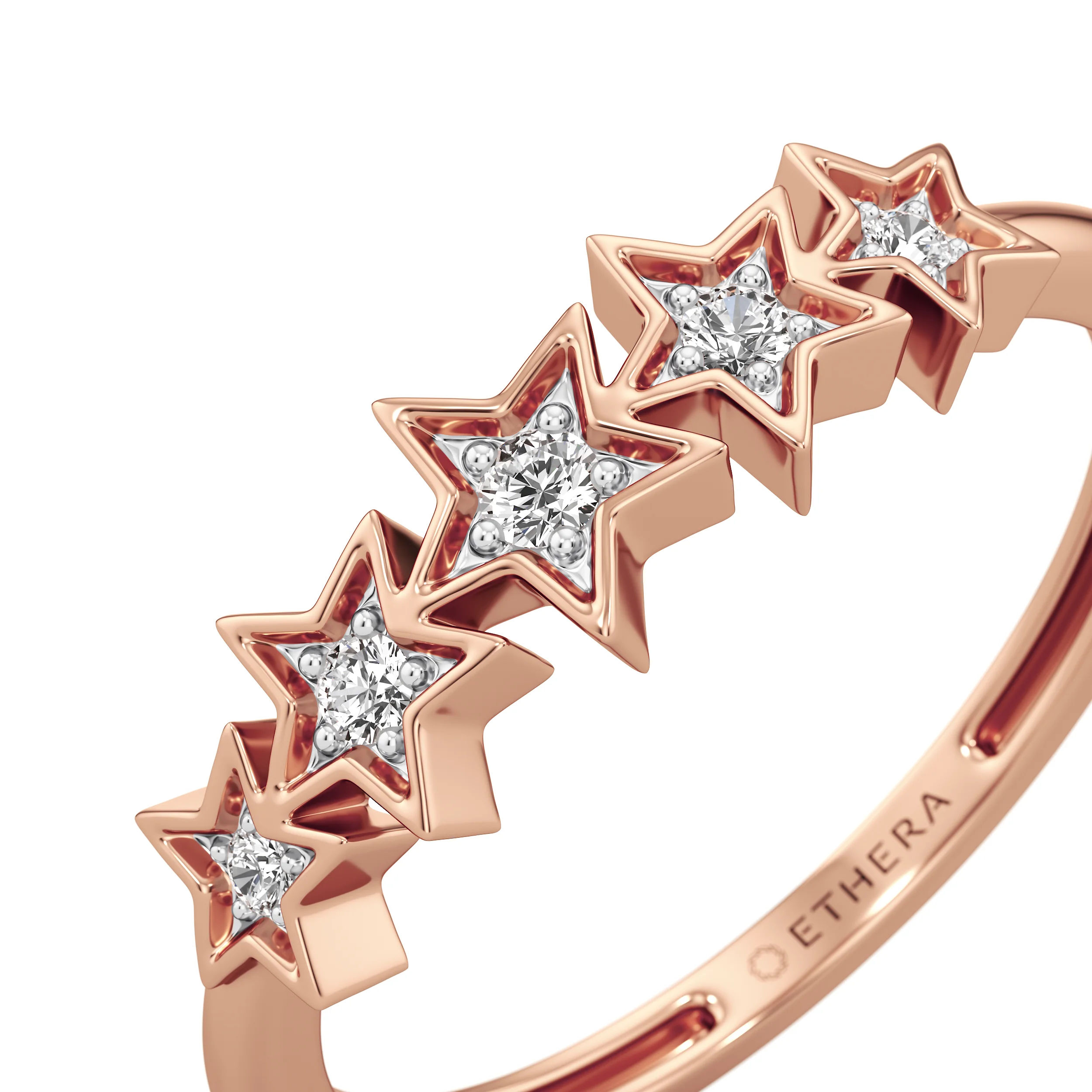 Startrail Diamond Ring 12