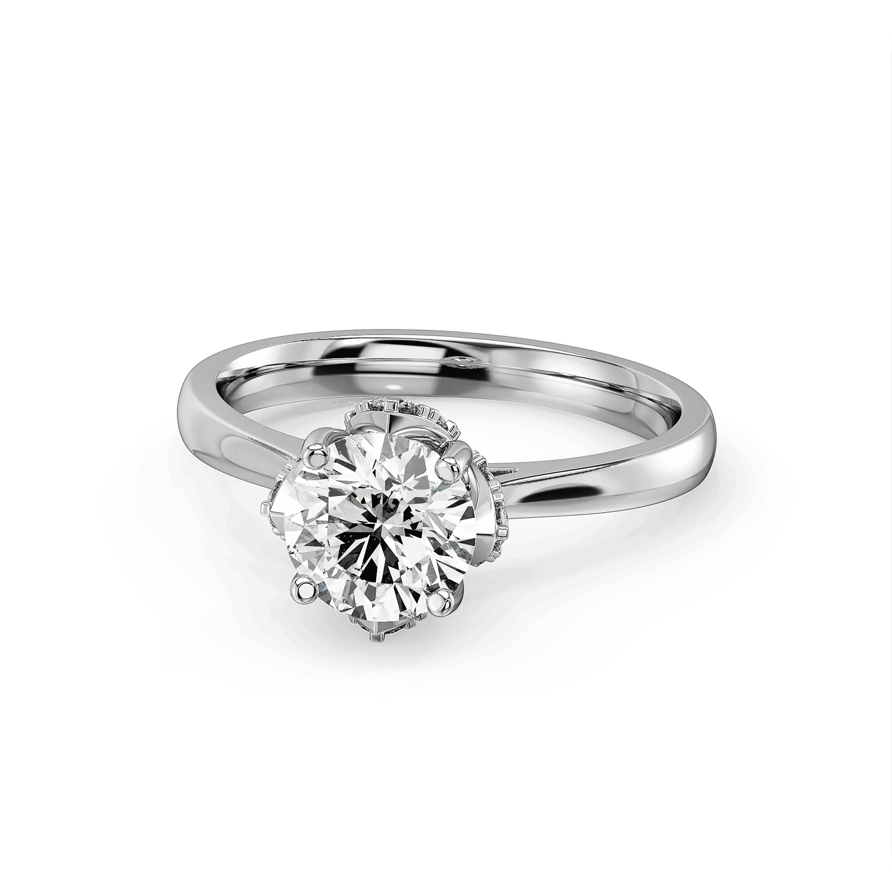 Blooming Solitaire Ring 3