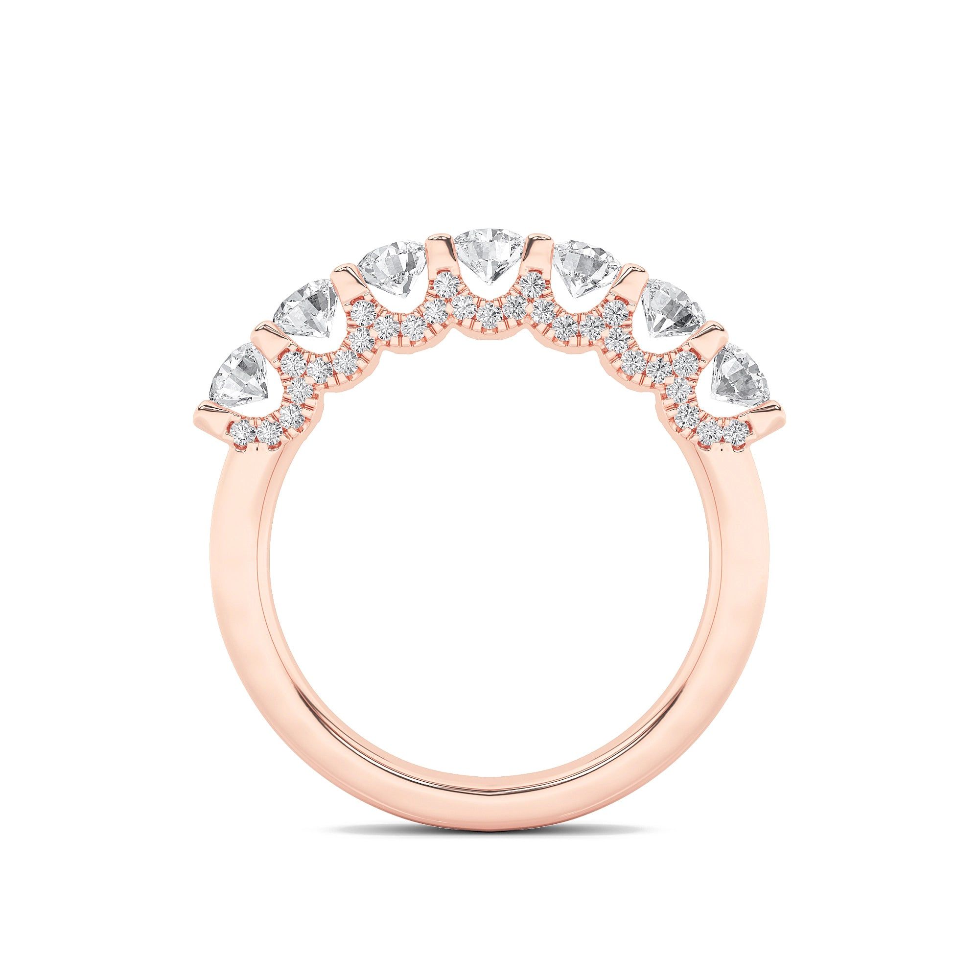 Seven Star Bridal Ring Set 10