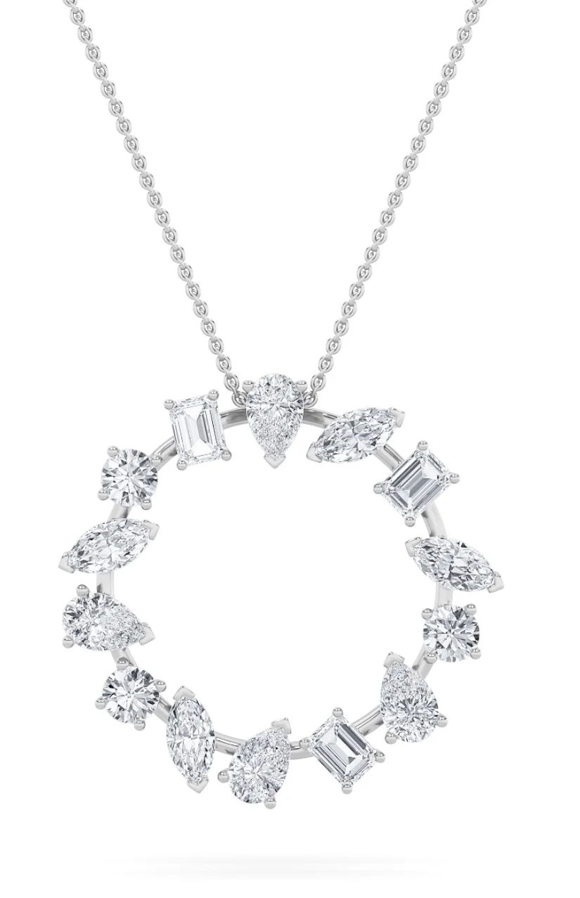 Charming Orb Circle Pendant 4