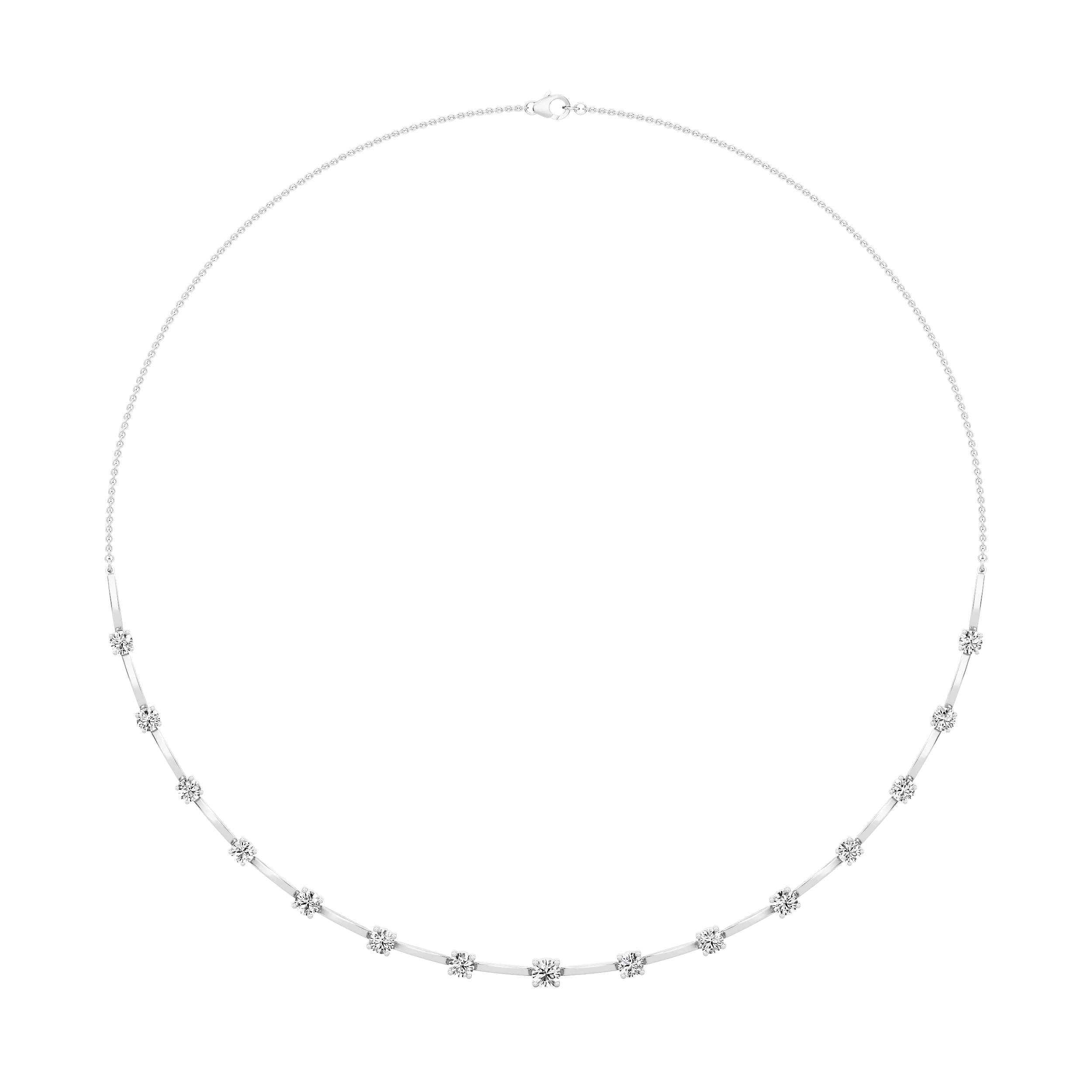 Cadence Line Necklace 7