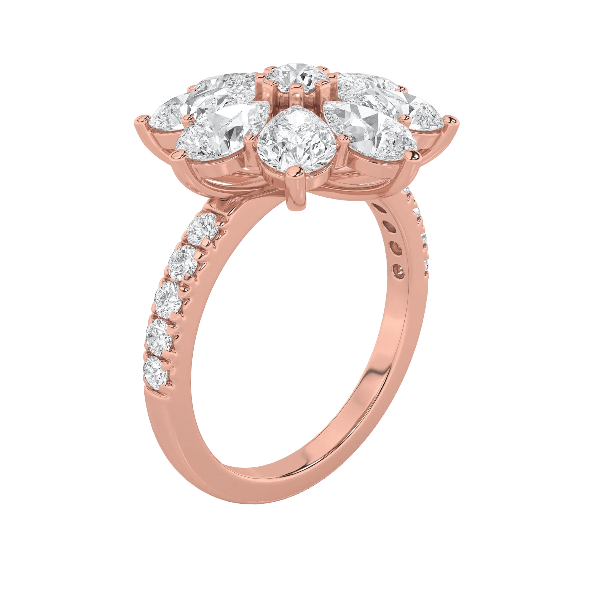 The Blossom Cocktail Ring 12