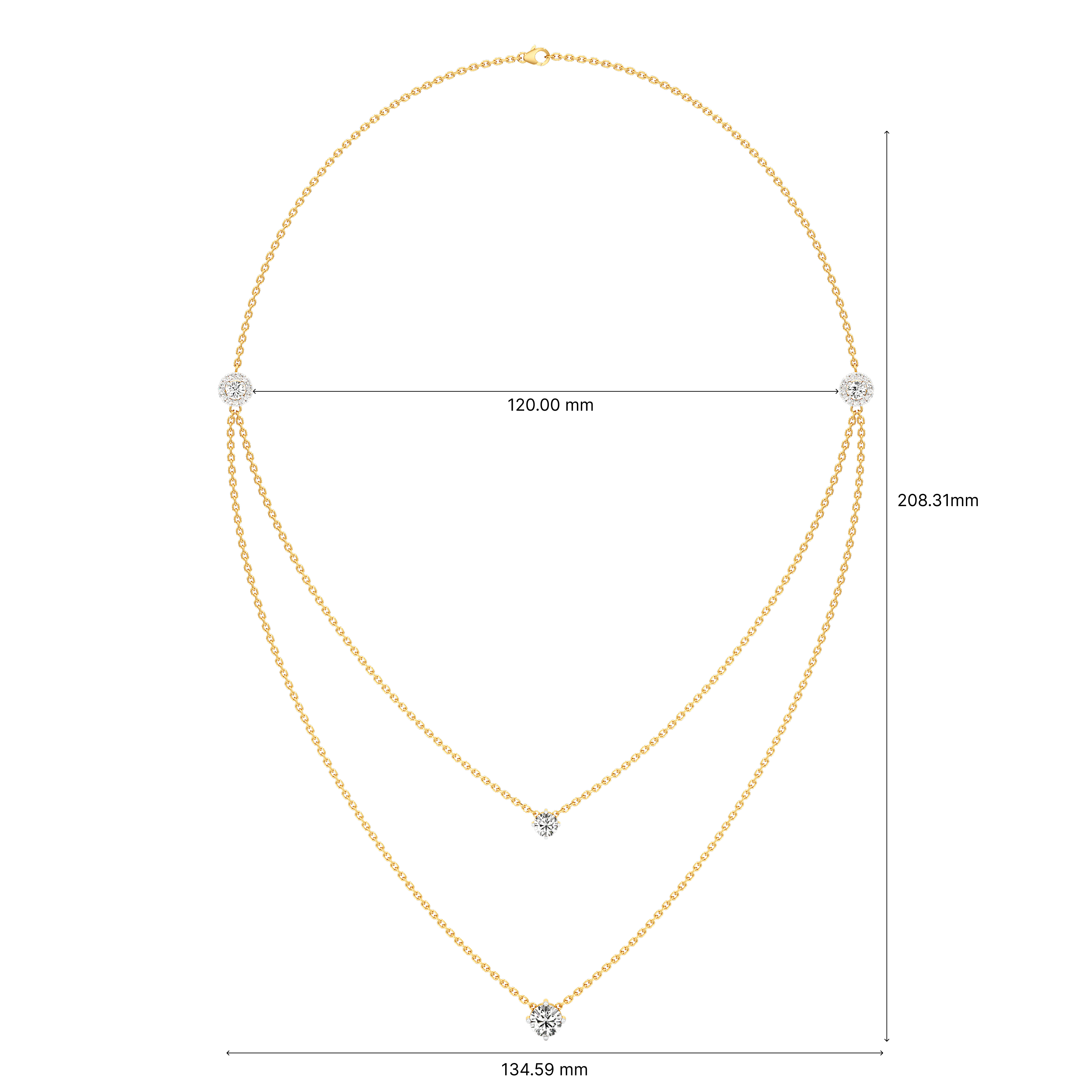 Dual Charm Necklet 5