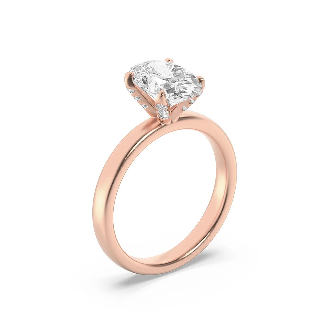 Lustre Solitaire Ring 10