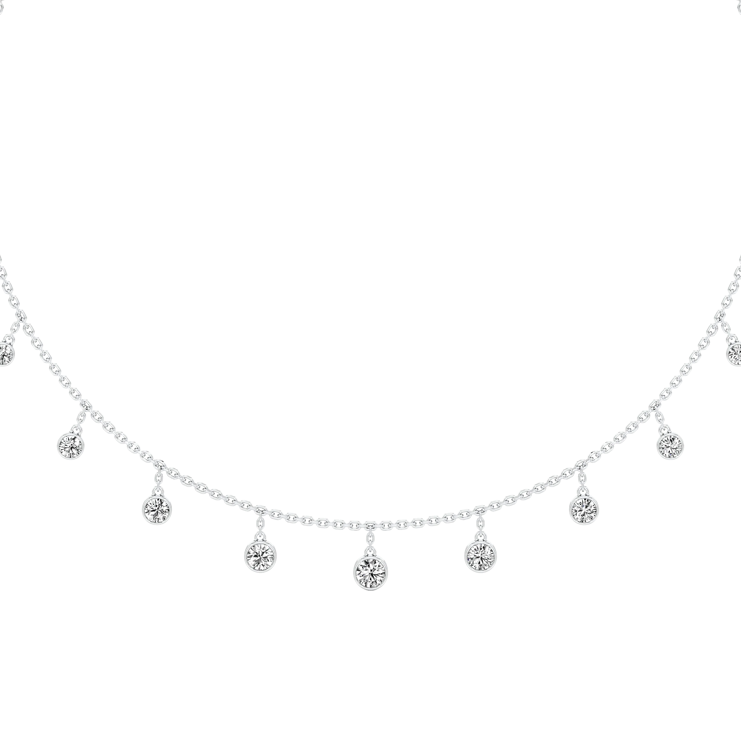 Starlit Droplet Necklace