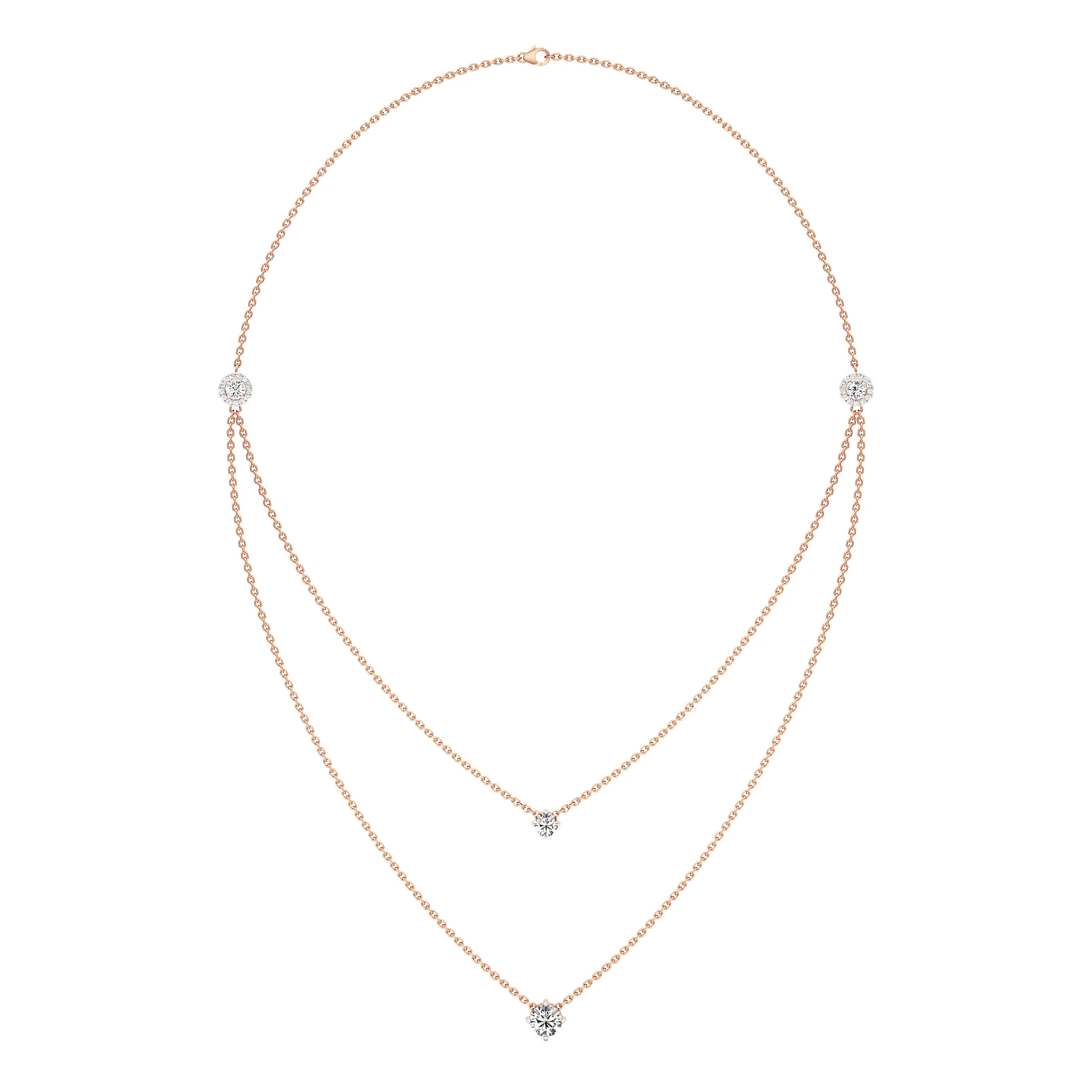 Dual Charm Necklet 12