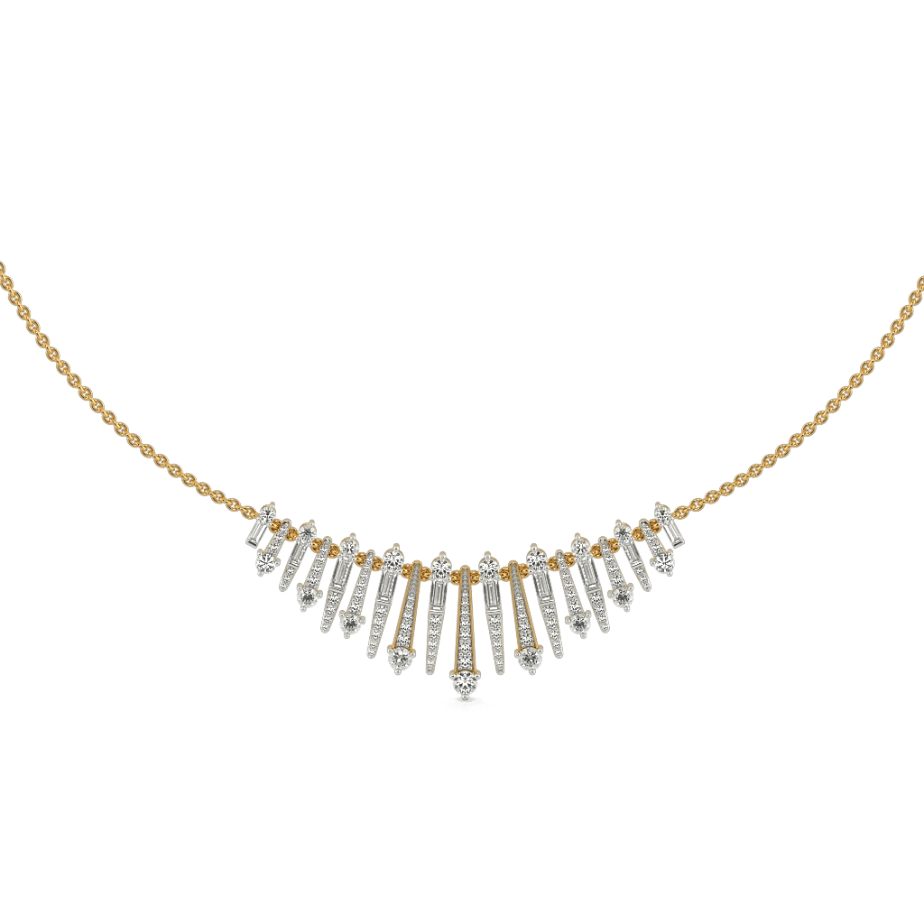 Aurora Fringe Necklace hover