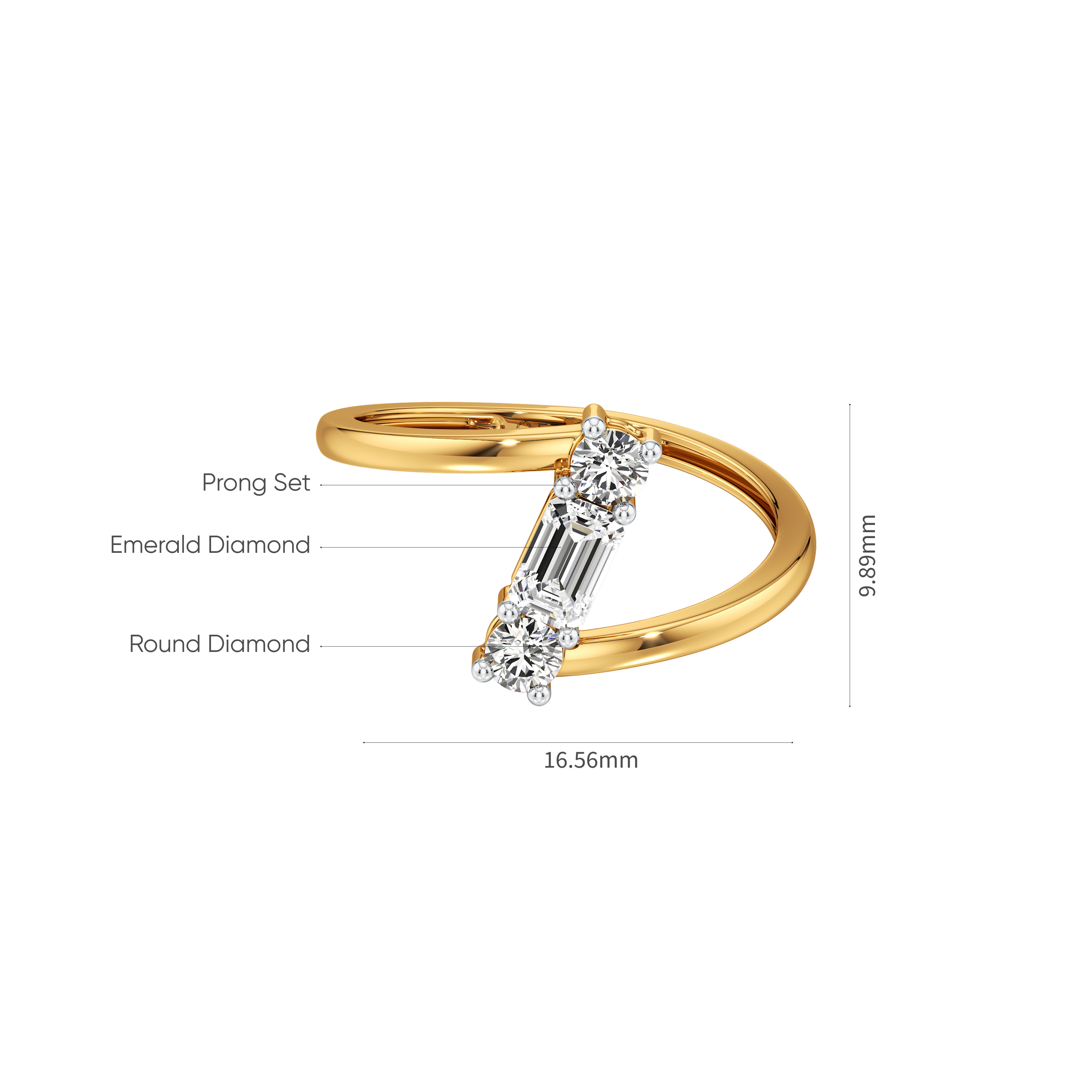 ZigZag Round Ring 3