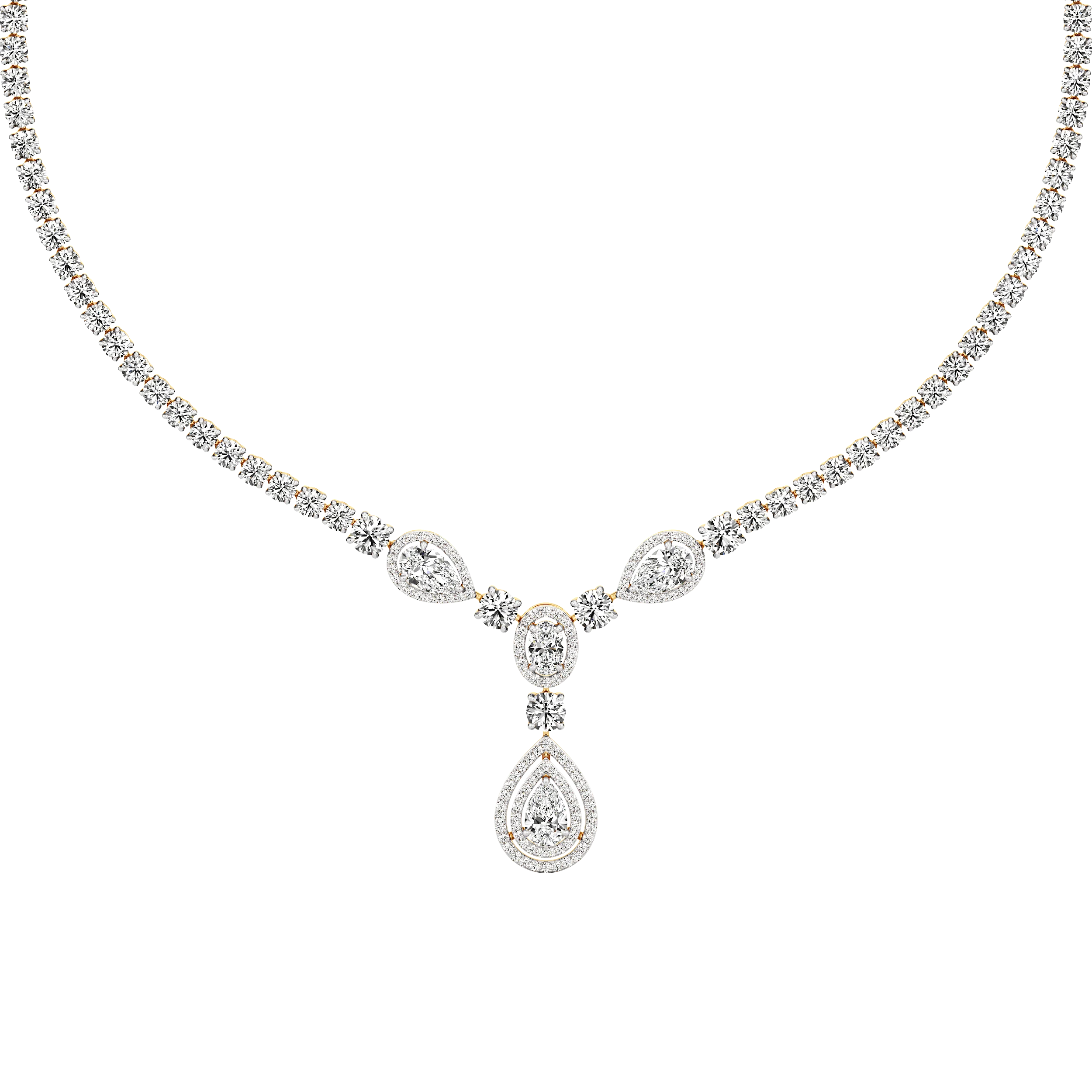 Lyra Drop Necklace 0
