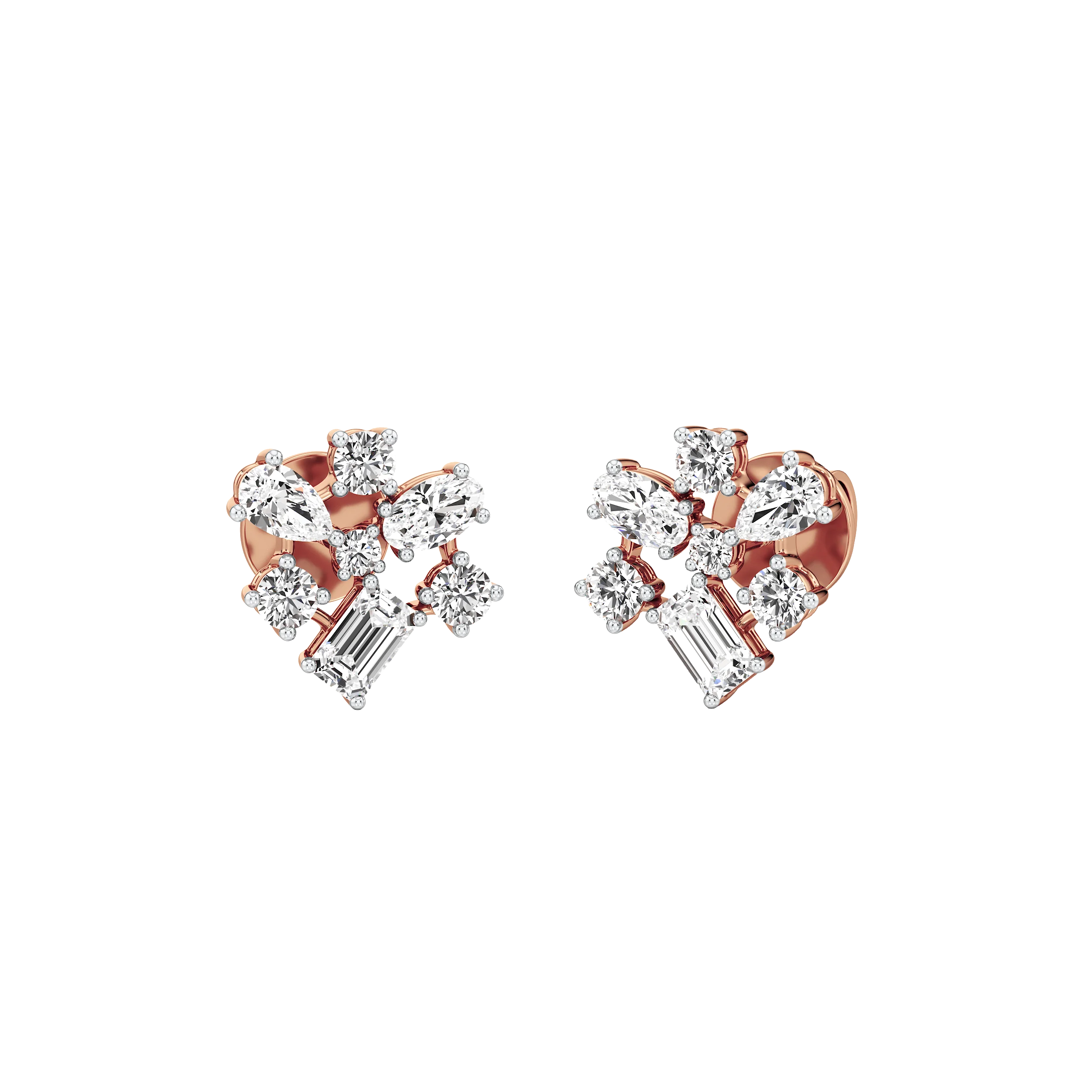 Stellar Cluster Diamond Studs 6