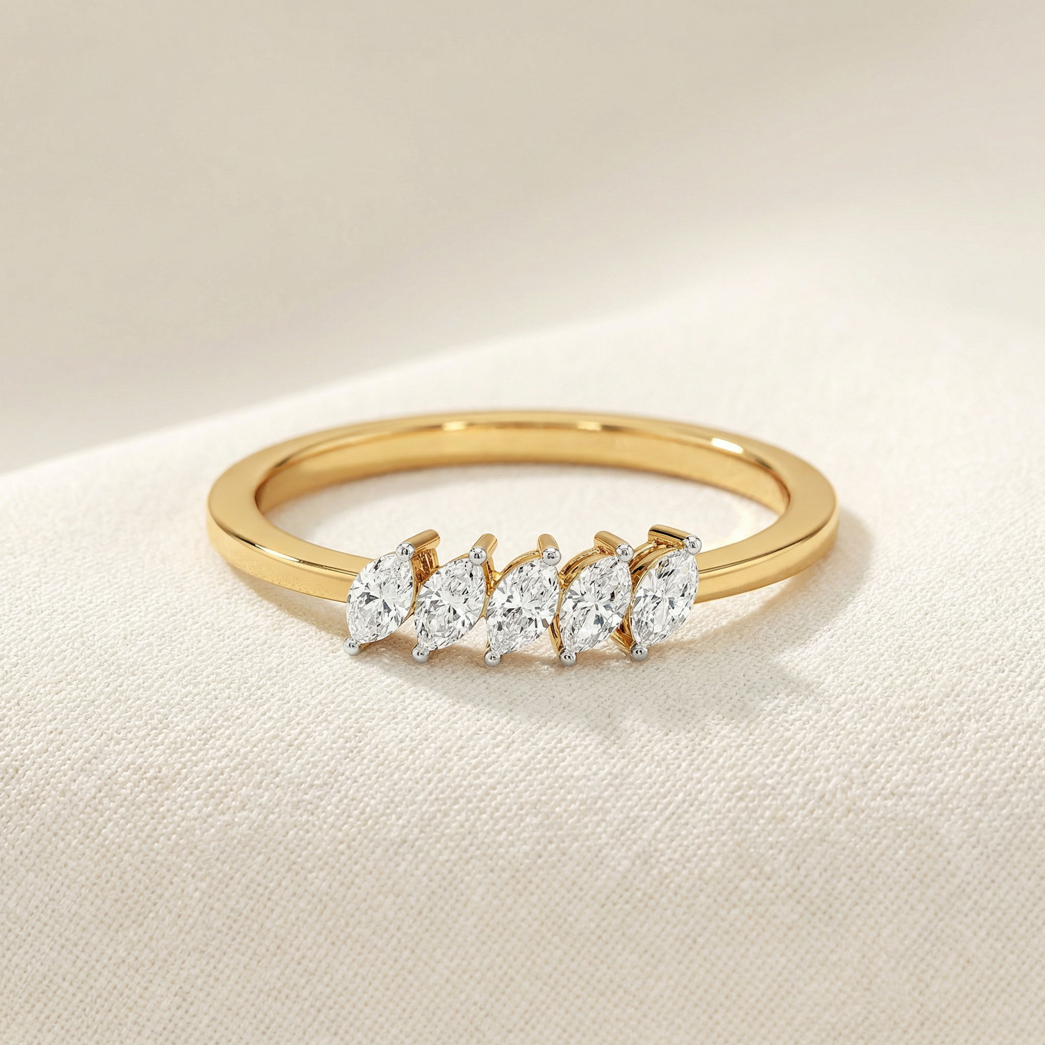 Marquise Cascade Ring 2