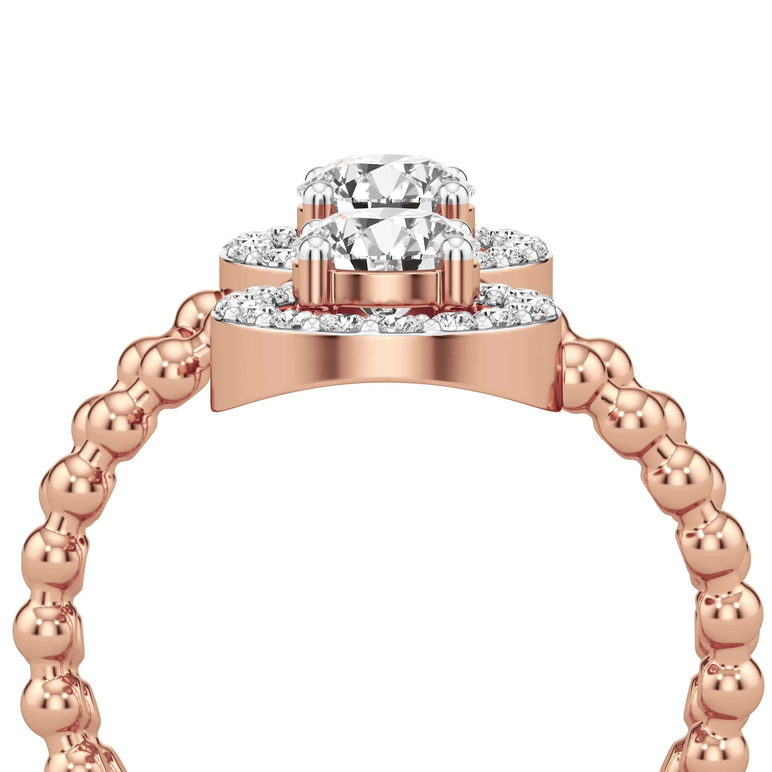 Halo Orbit Duo Ring 17