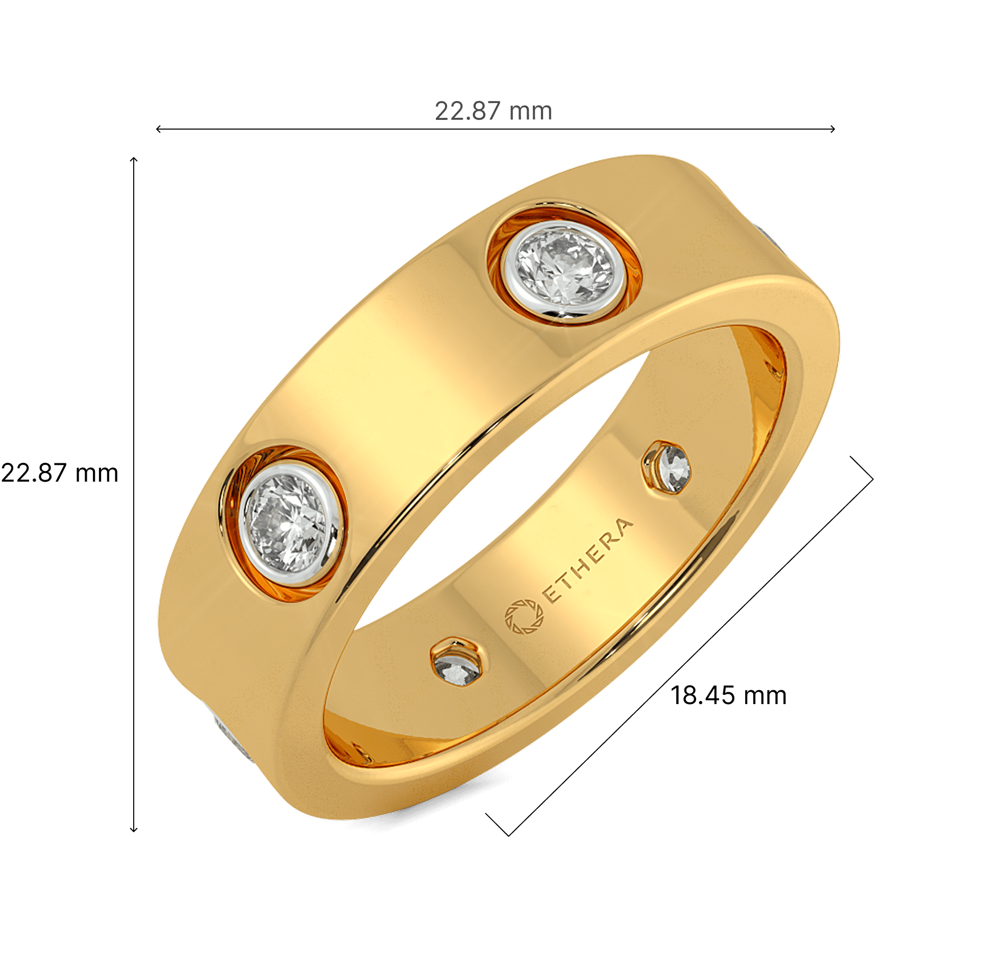 Flush Of Light Men's Ring 4