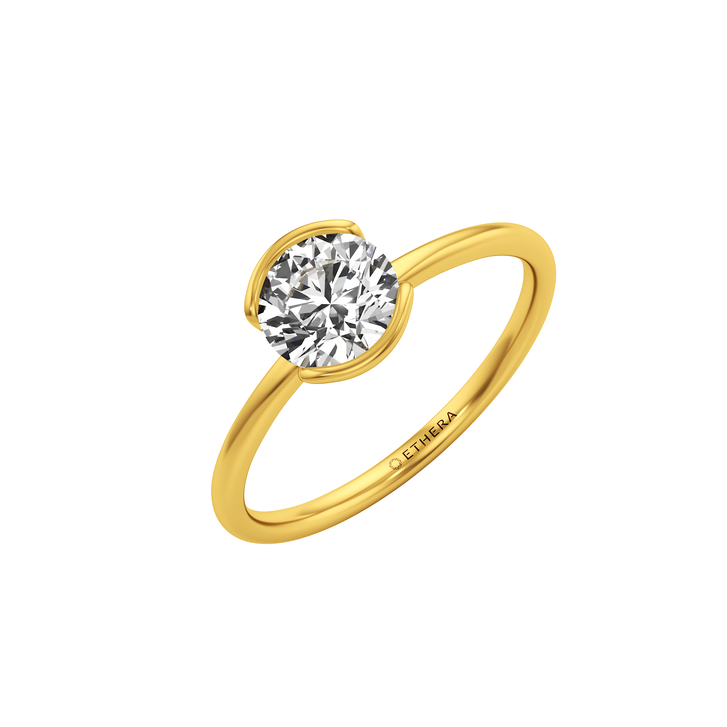 The Aura Solitaire Ring 0