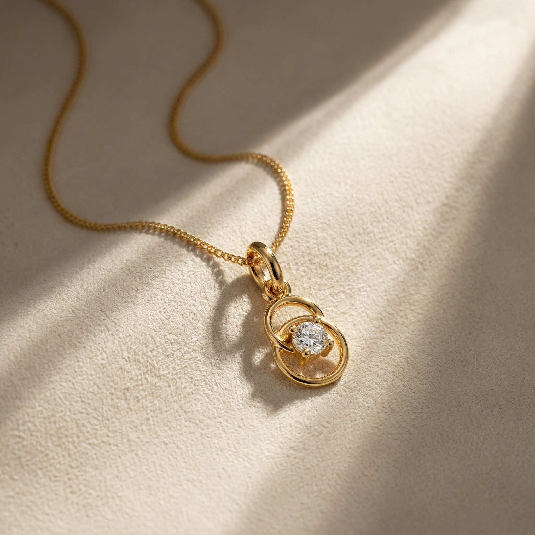 Orbit Loop Pendant And Earrings 2