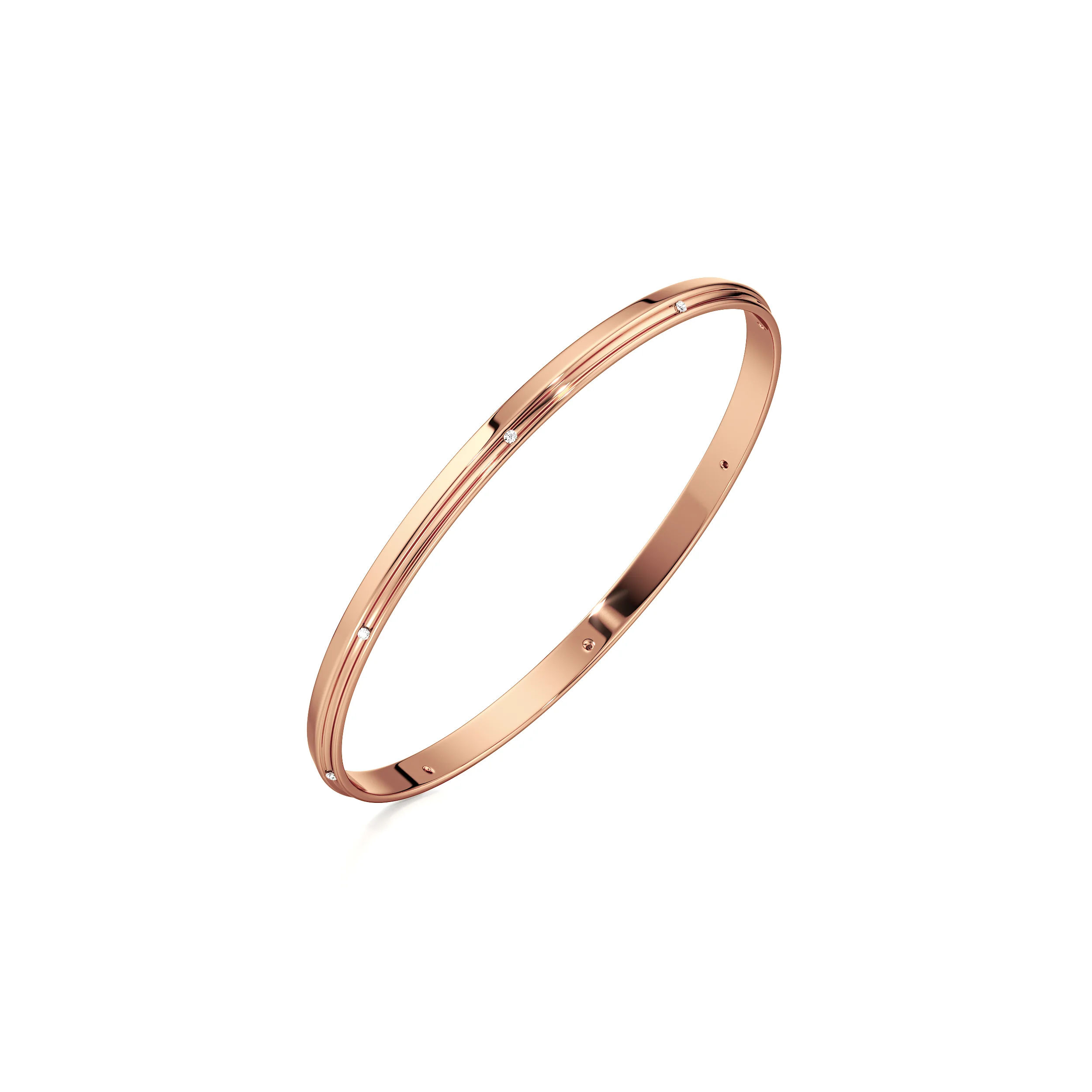 Lunar Sleek Mens Bangle 8