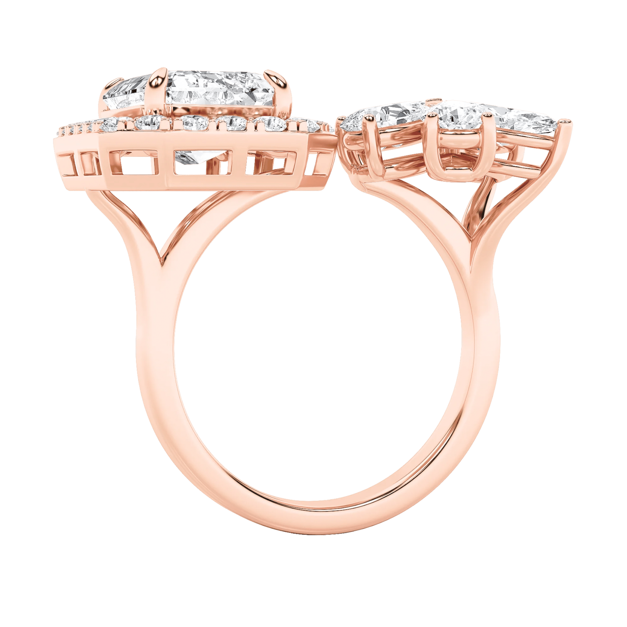 Duality Bloom Ring 12