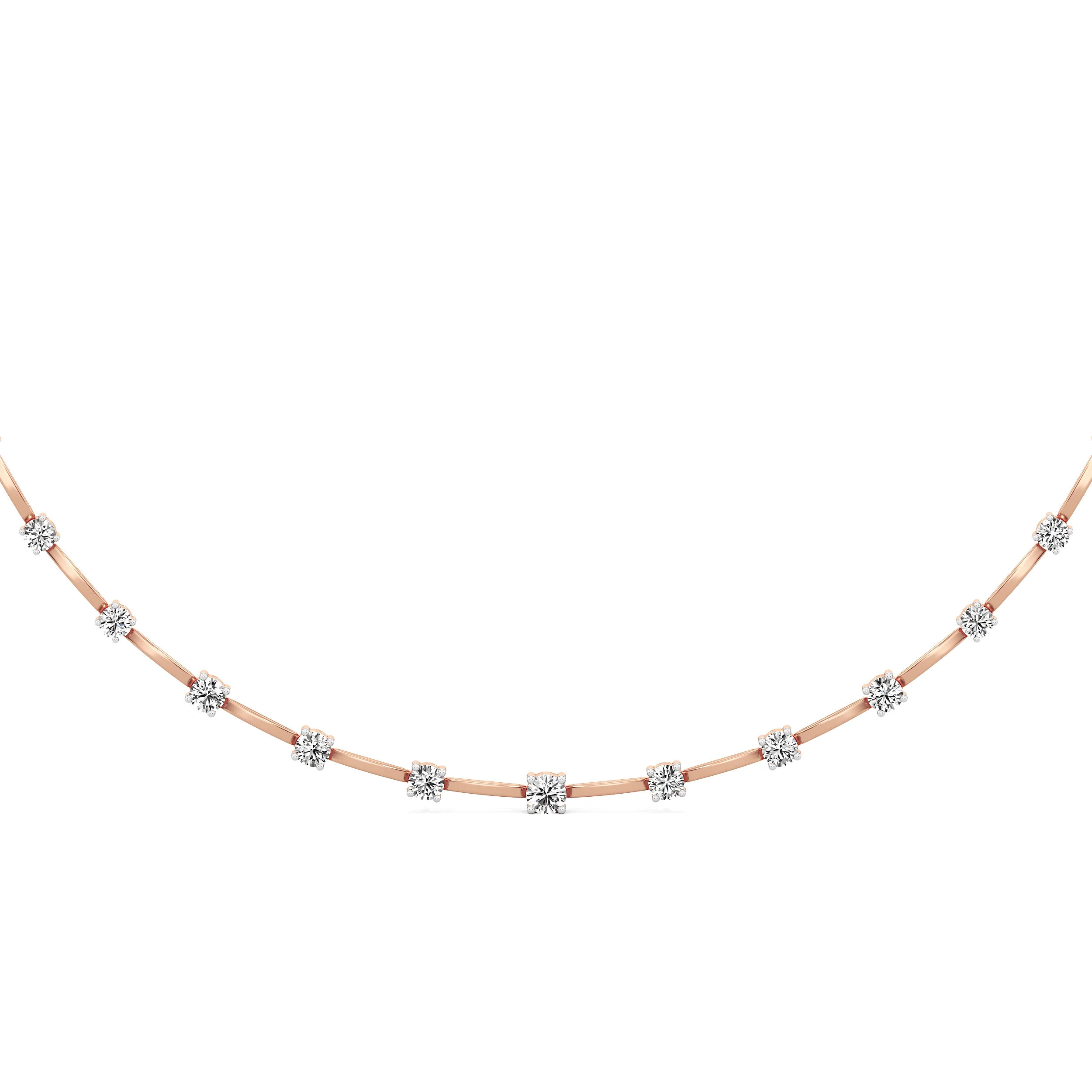 Cadence Line Necklace 8