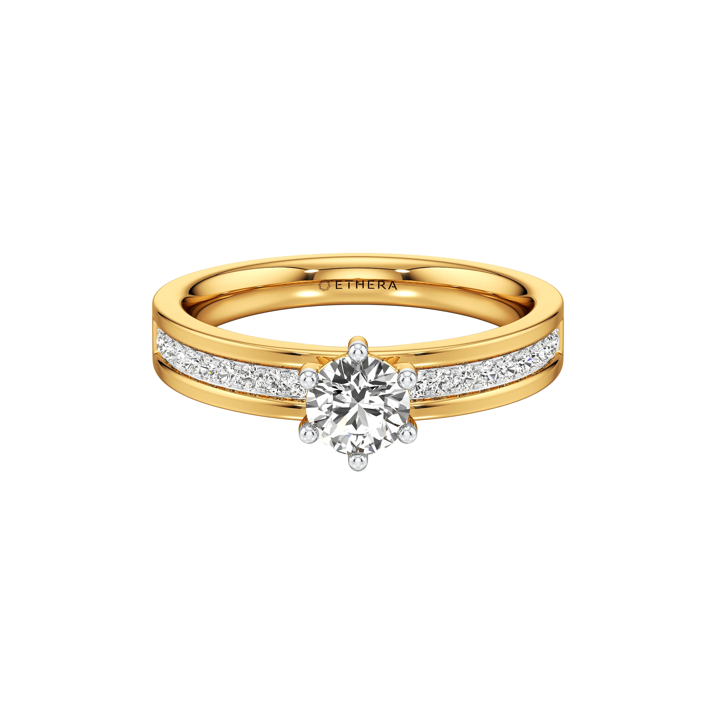Lustreline Solitaire Ring 8