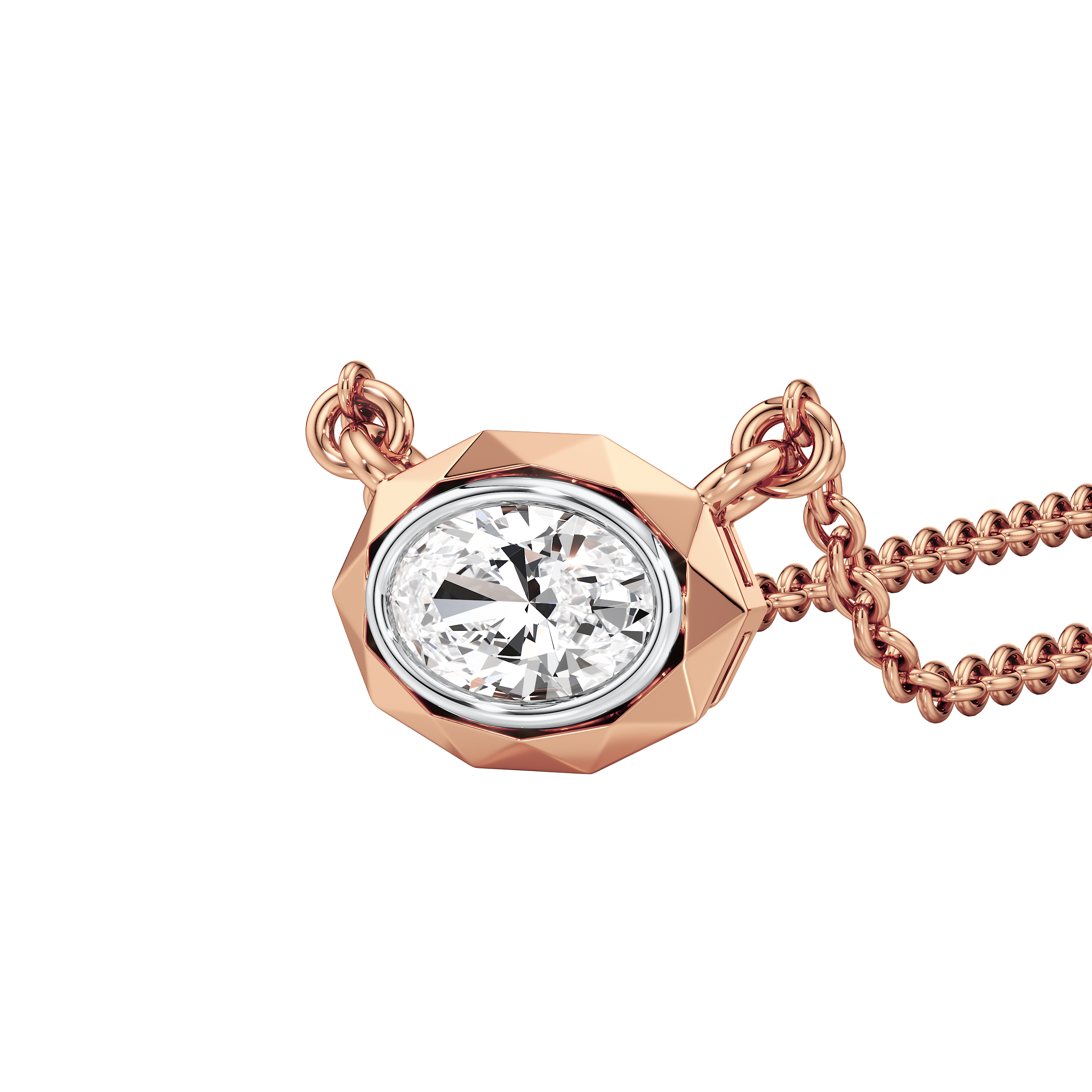 The Elara Oval Necklet 6