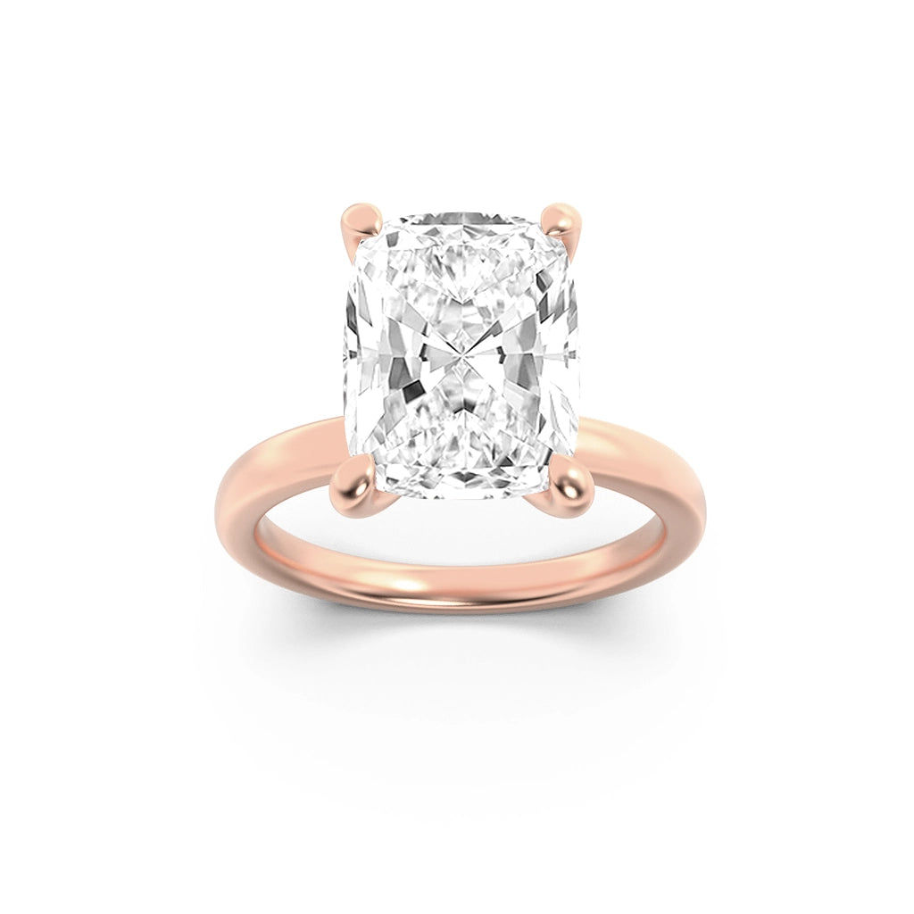 Golden Radiance Solitaire Ring 11