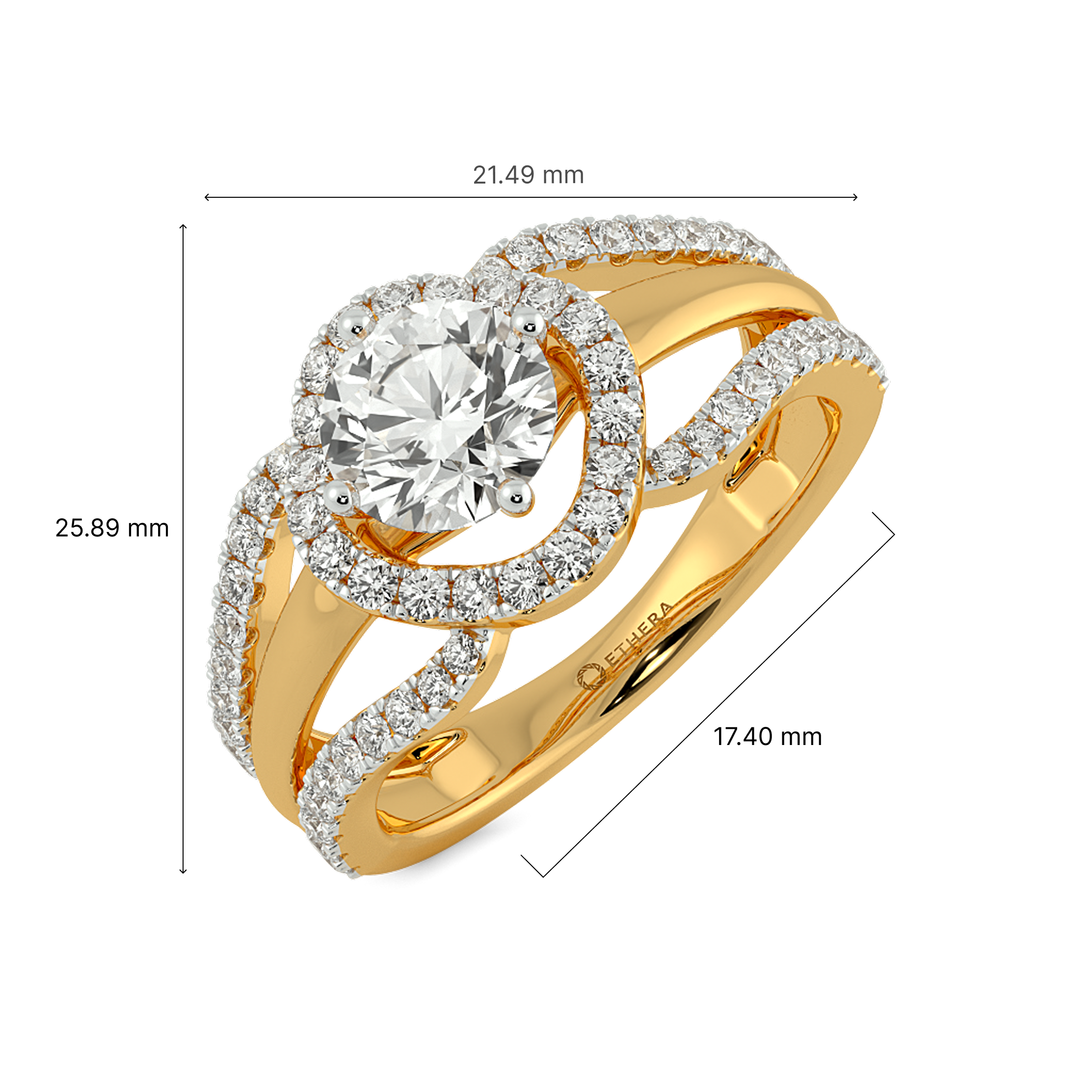 Knotting Hill Solitaire Ring 6