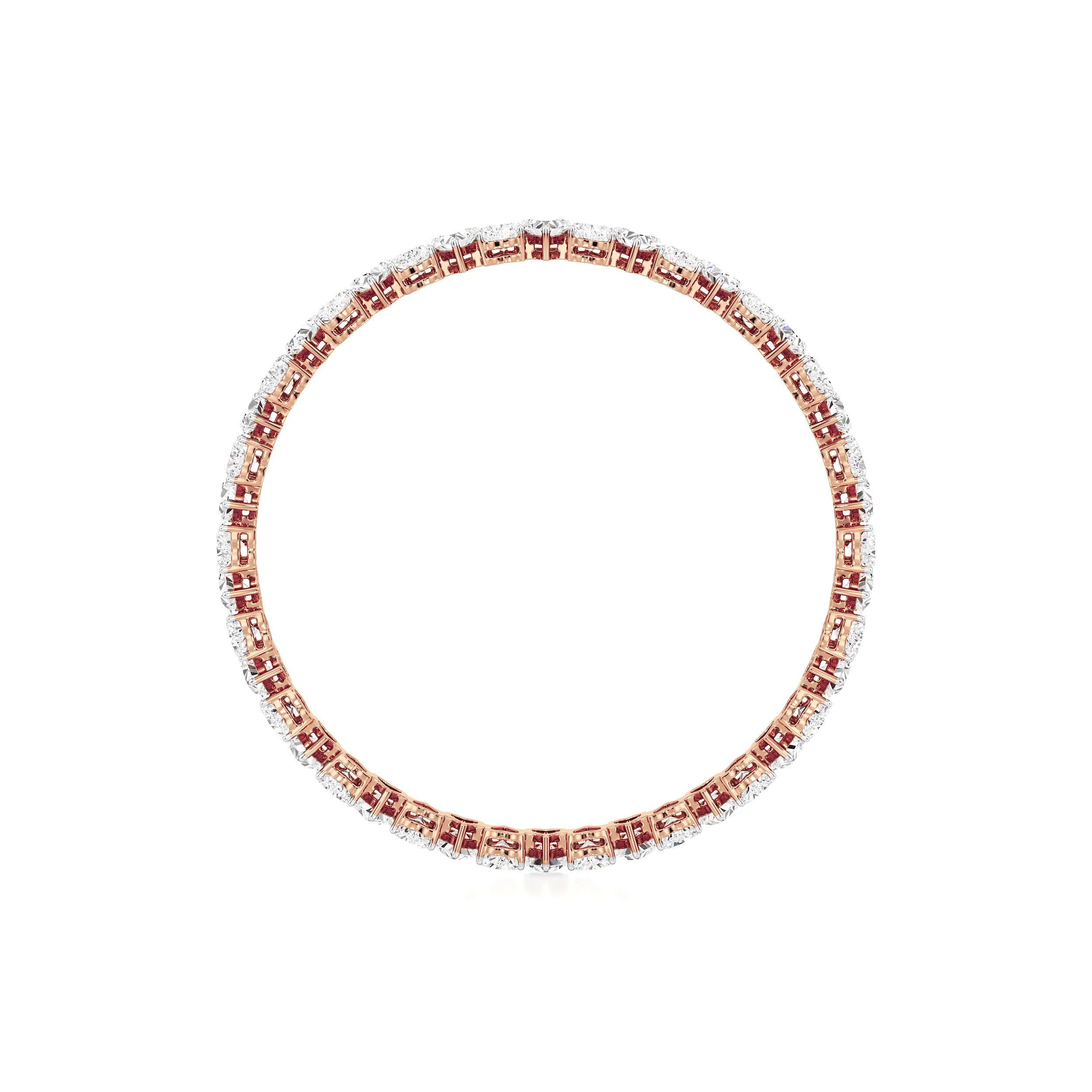 Piece Of Heart Round Bangle 7