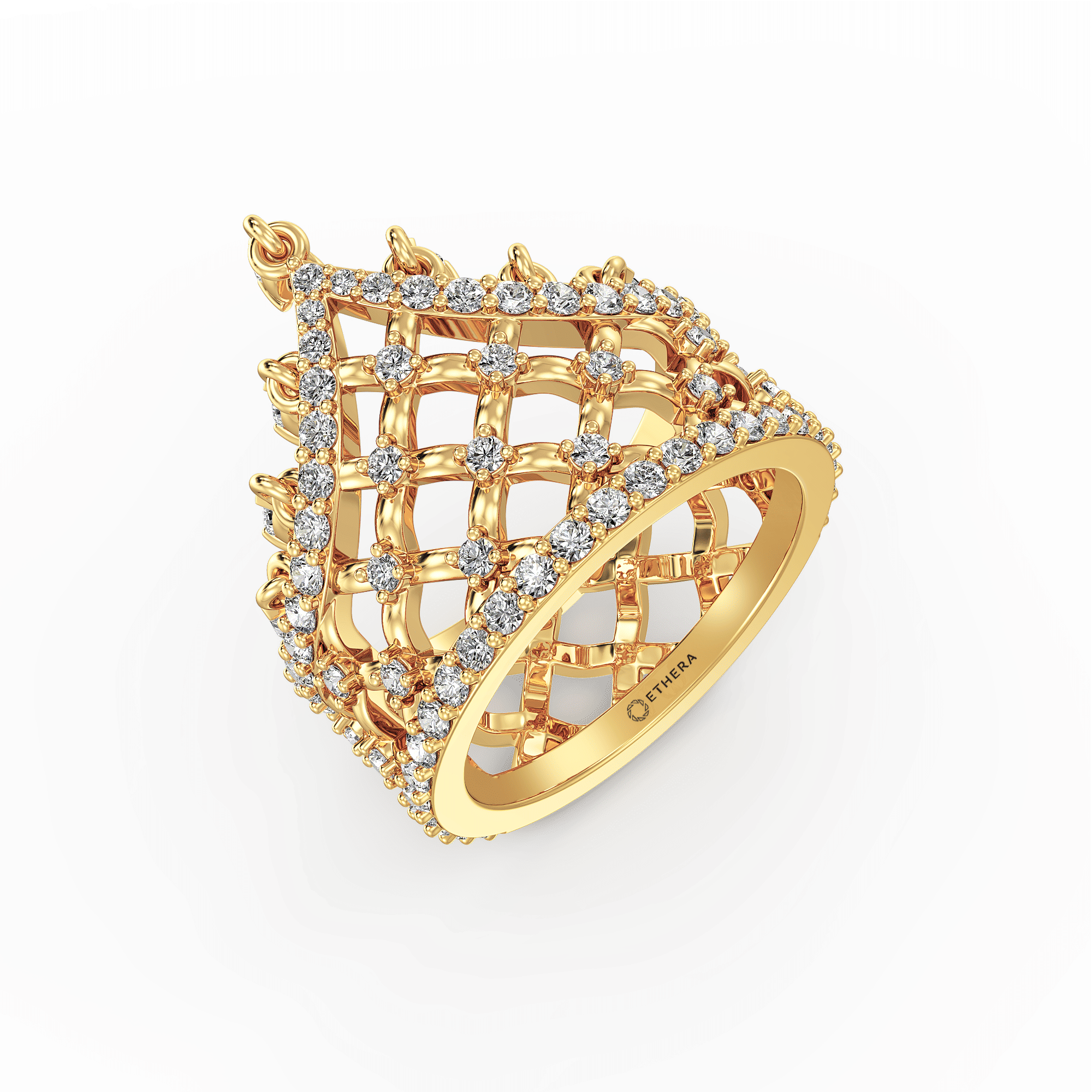 Cosmopolitan Cocktail Ring - Comfort Fit