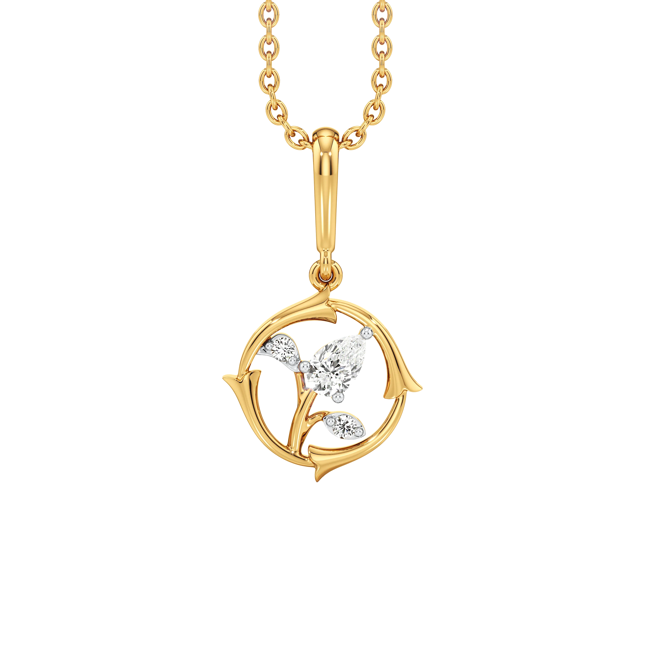 Petal Loop Pendant 1