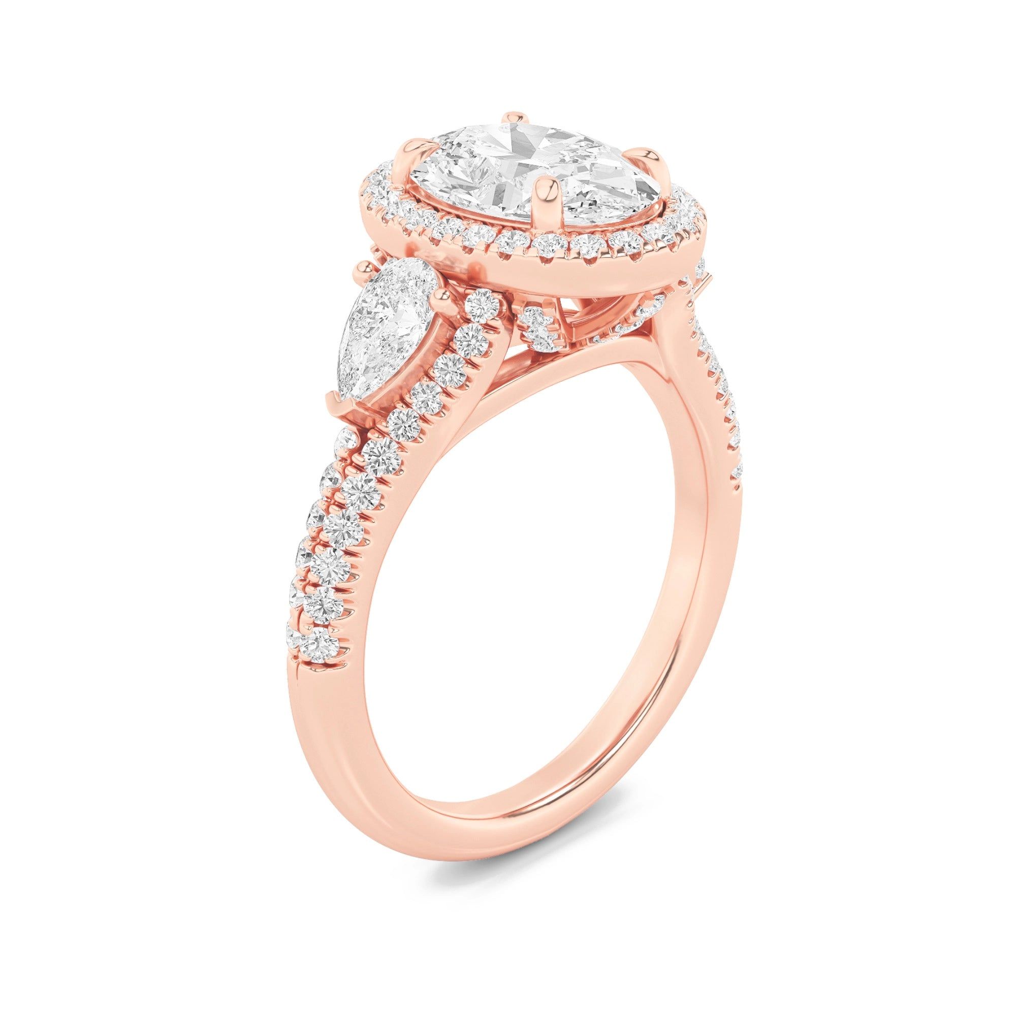 Radiance Triology 3 Stone Ring 10
