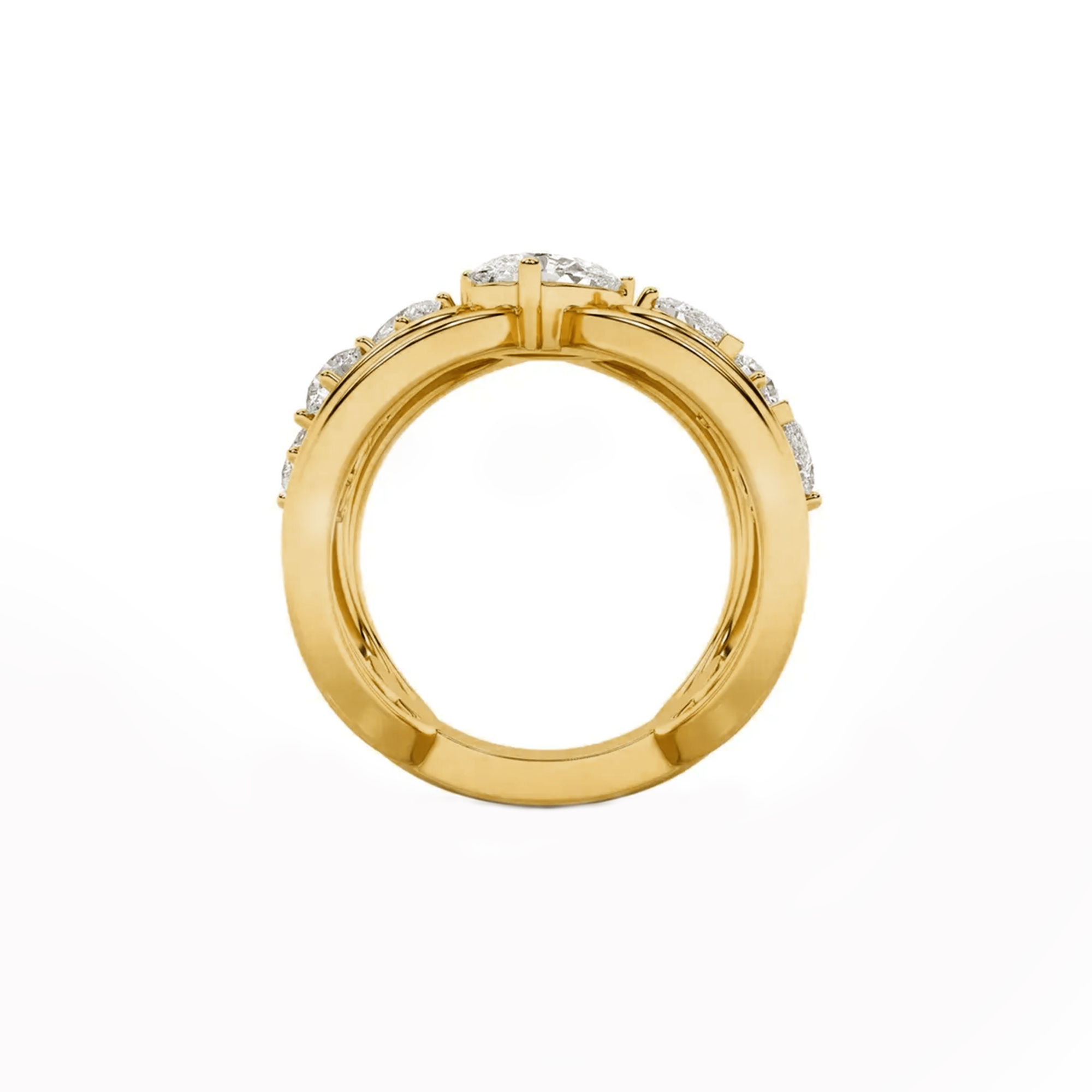 Stellar Five Cocktail Ring 4
