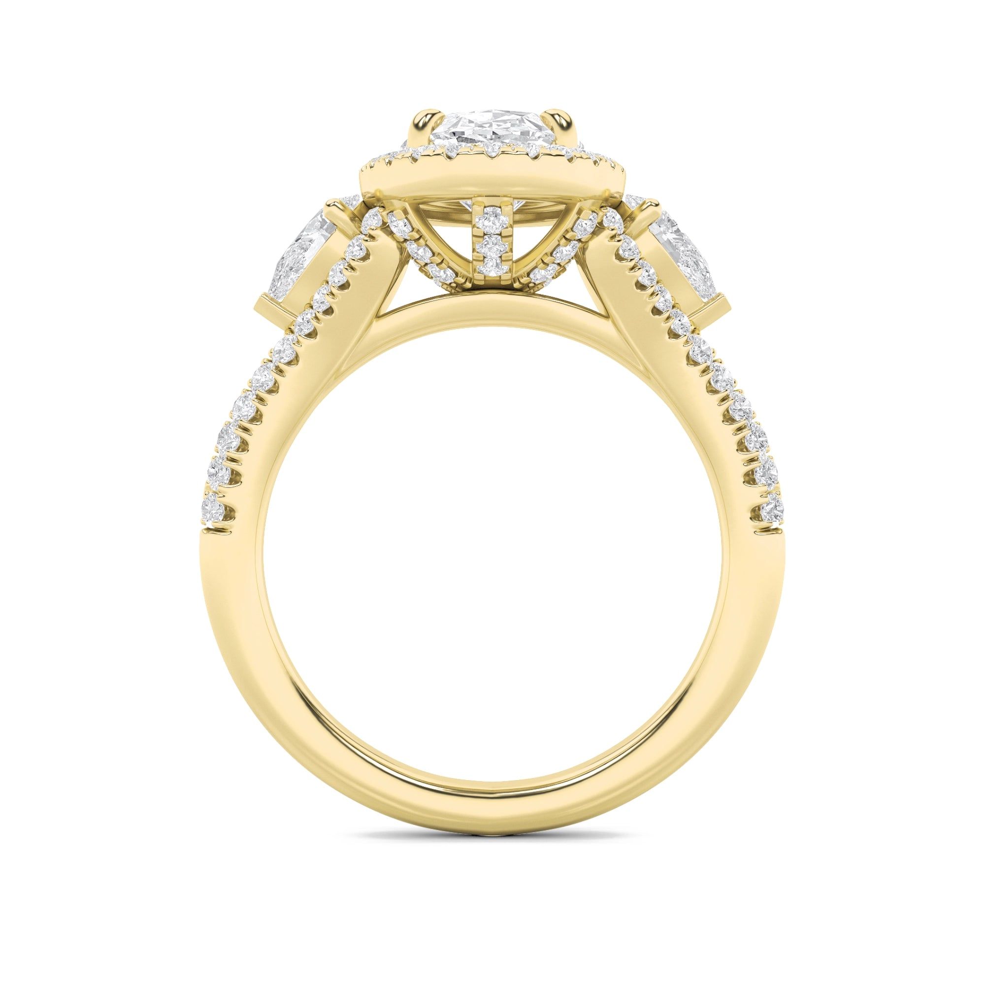 Radiance Triology 3 Stone Ring 3