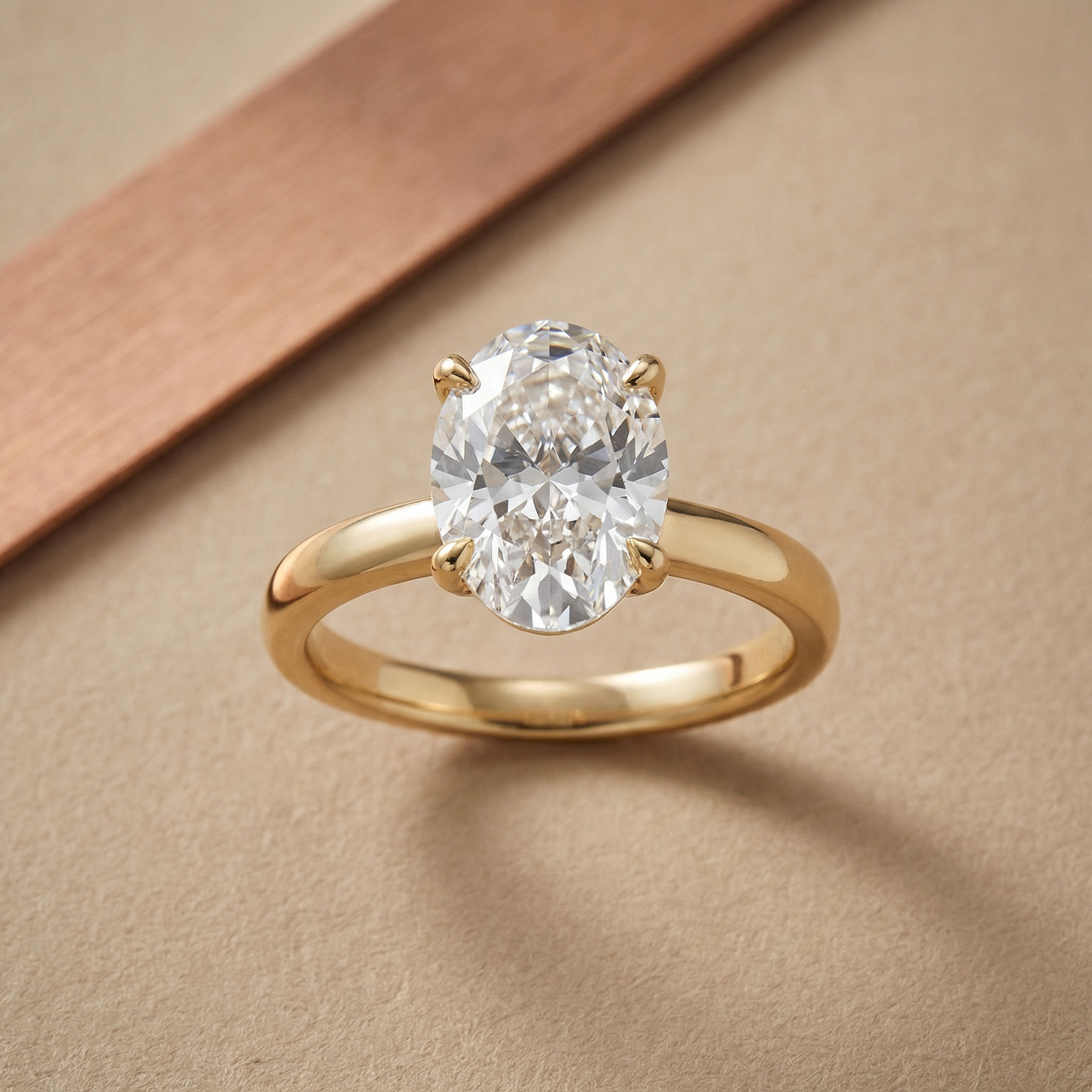 Lustre Solitaire Ring 2