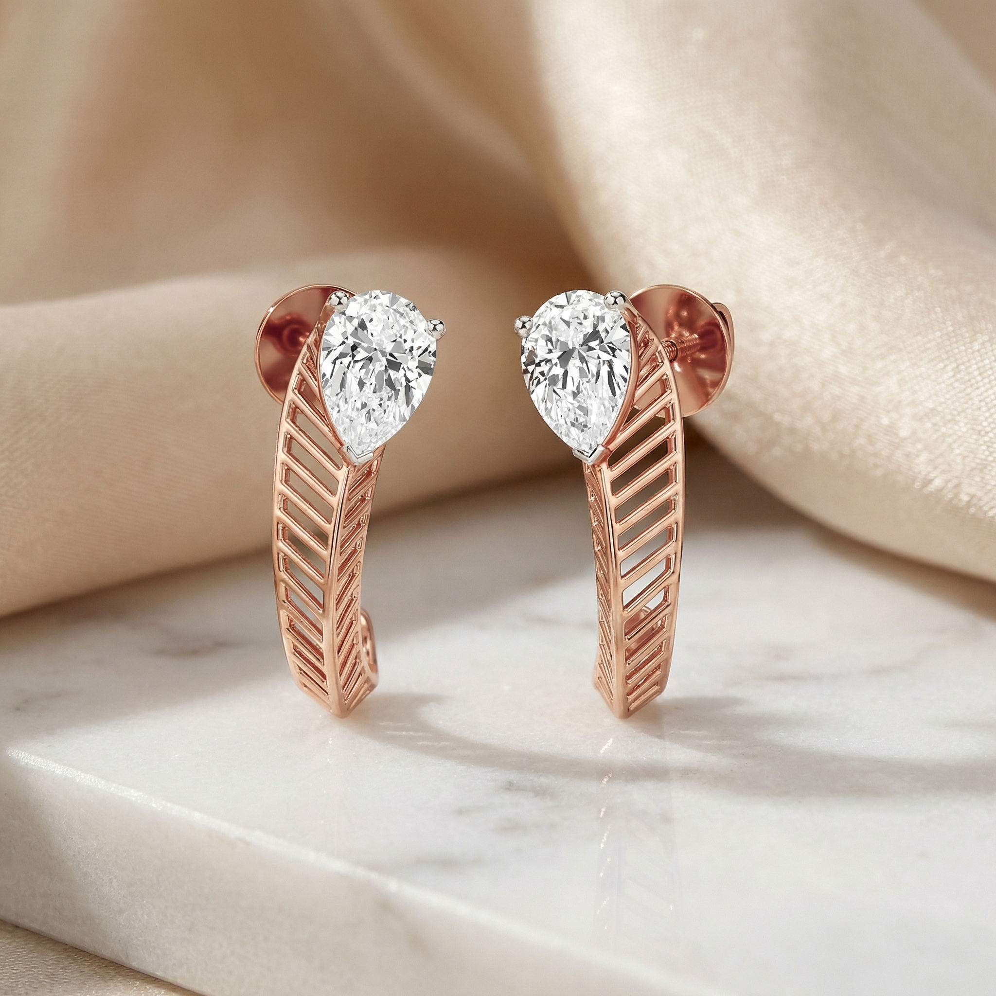 Facet Ladder Studs 2