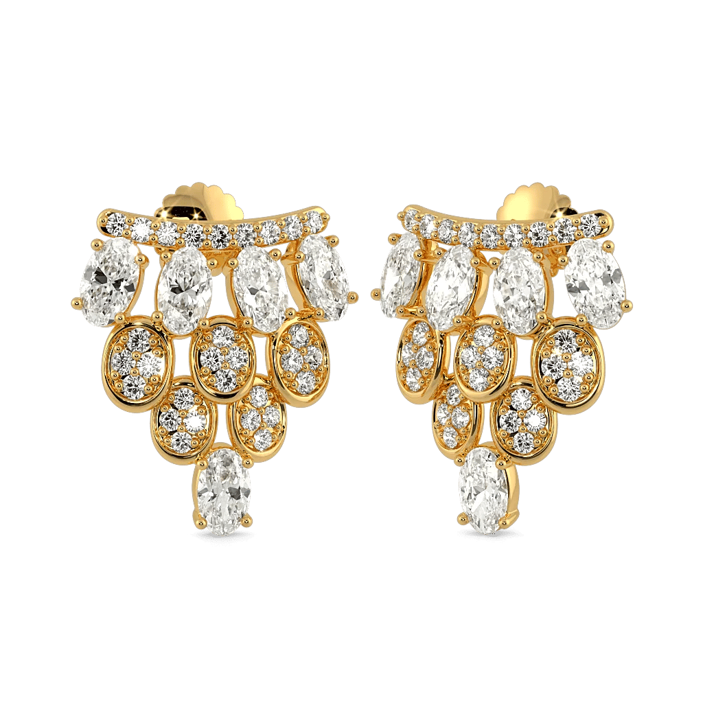 Aurelia Cluster Stud Earrings