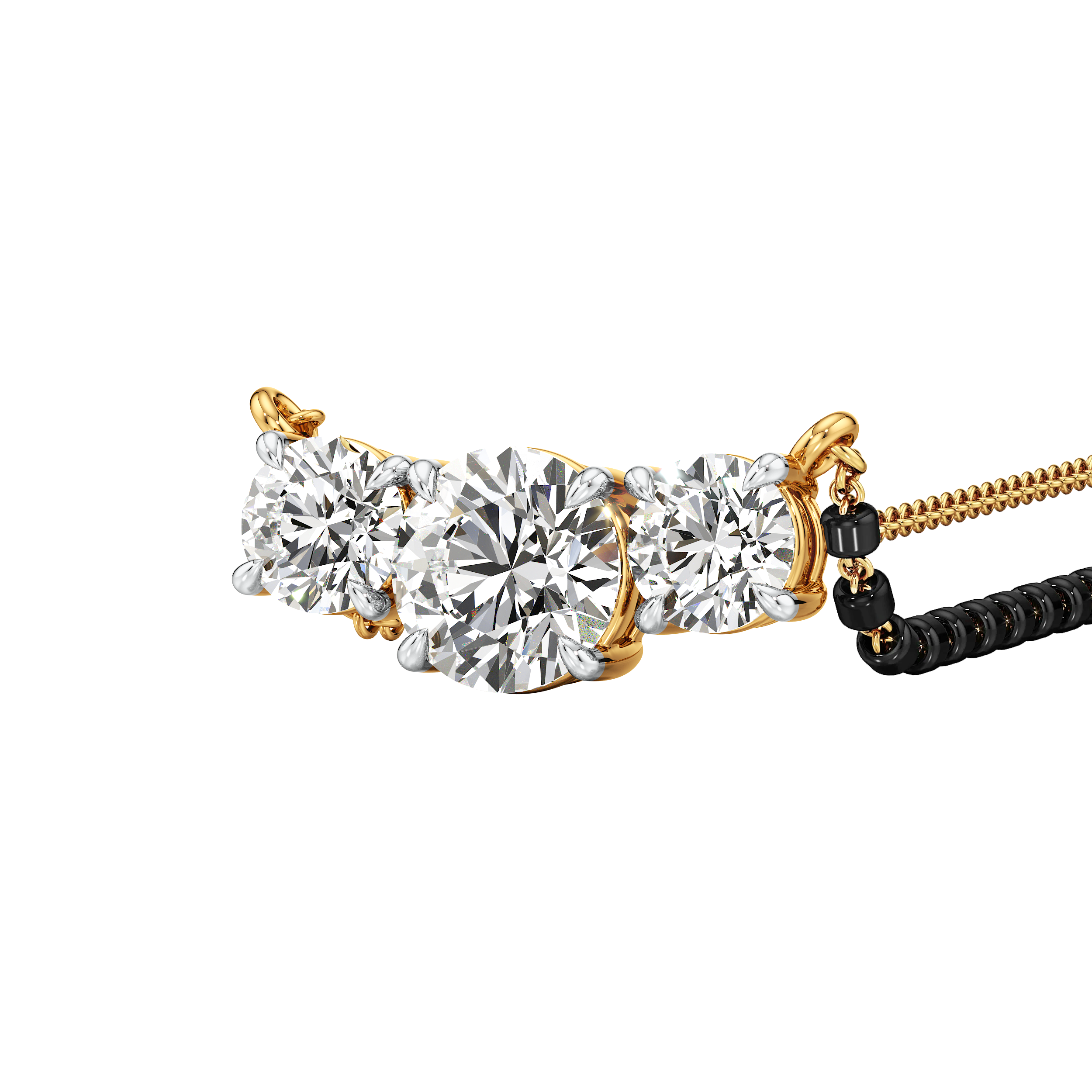 Trio Gleam Mangalsutra 