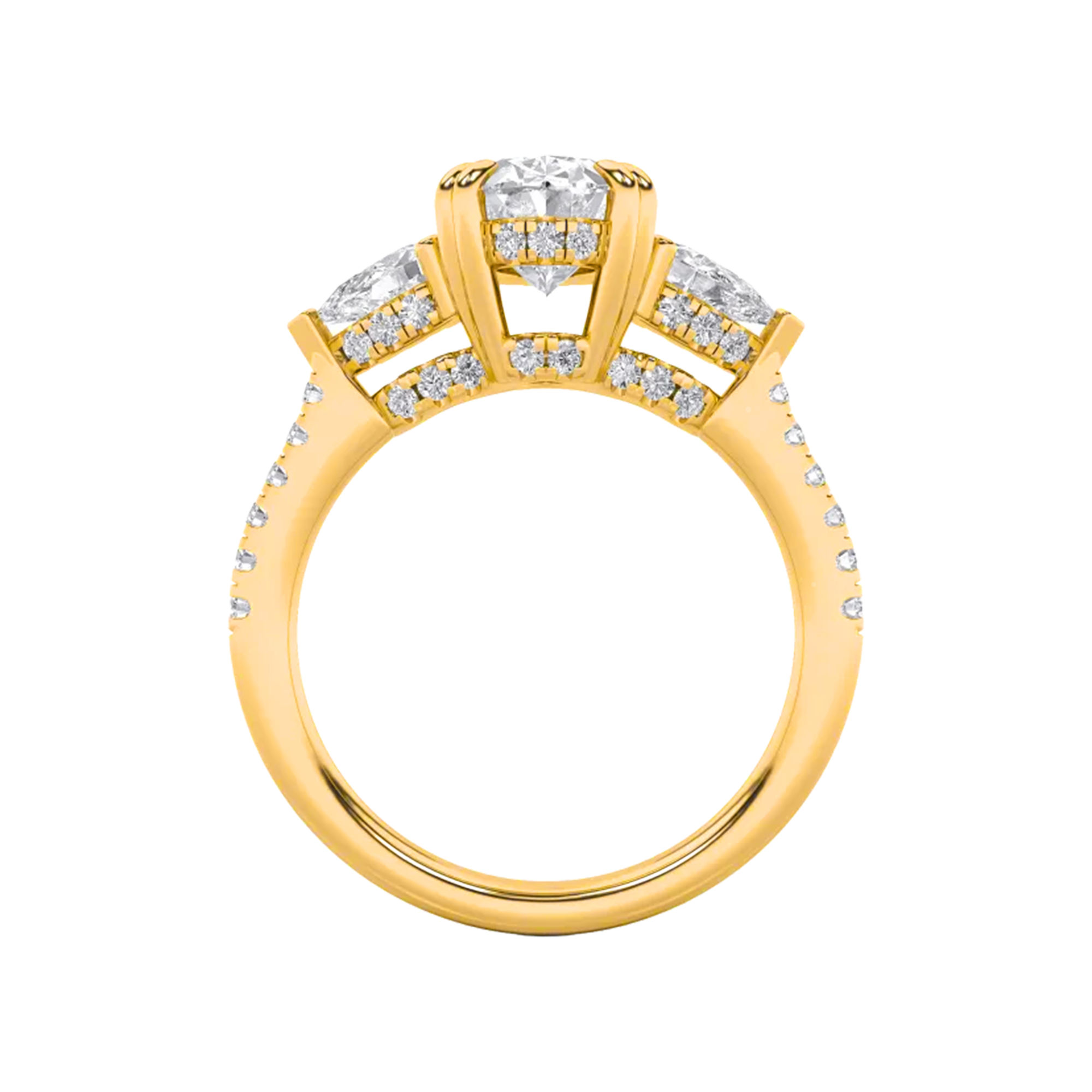 Radiant Trio Ring 4
