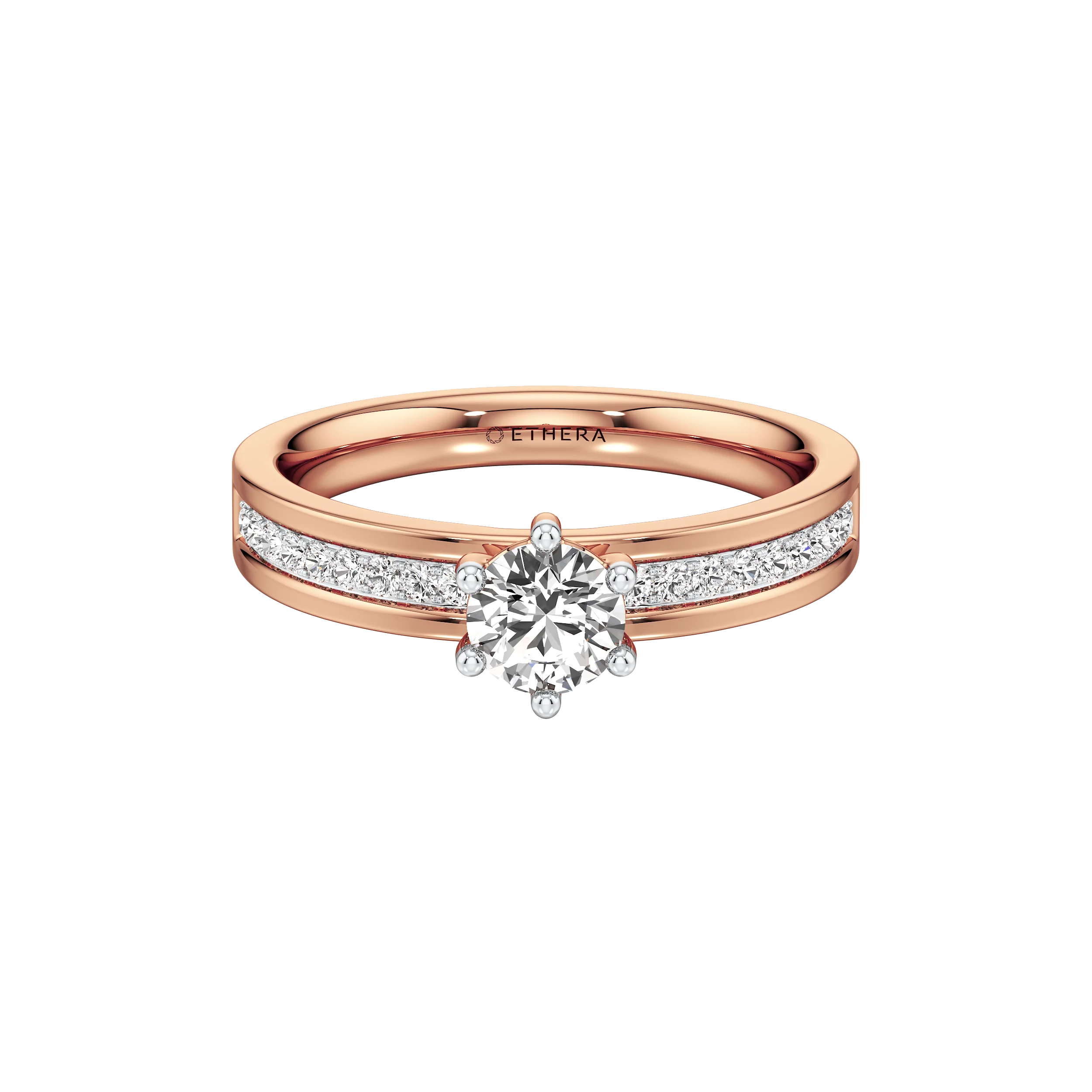 Lustreline Solitaire Ring 12