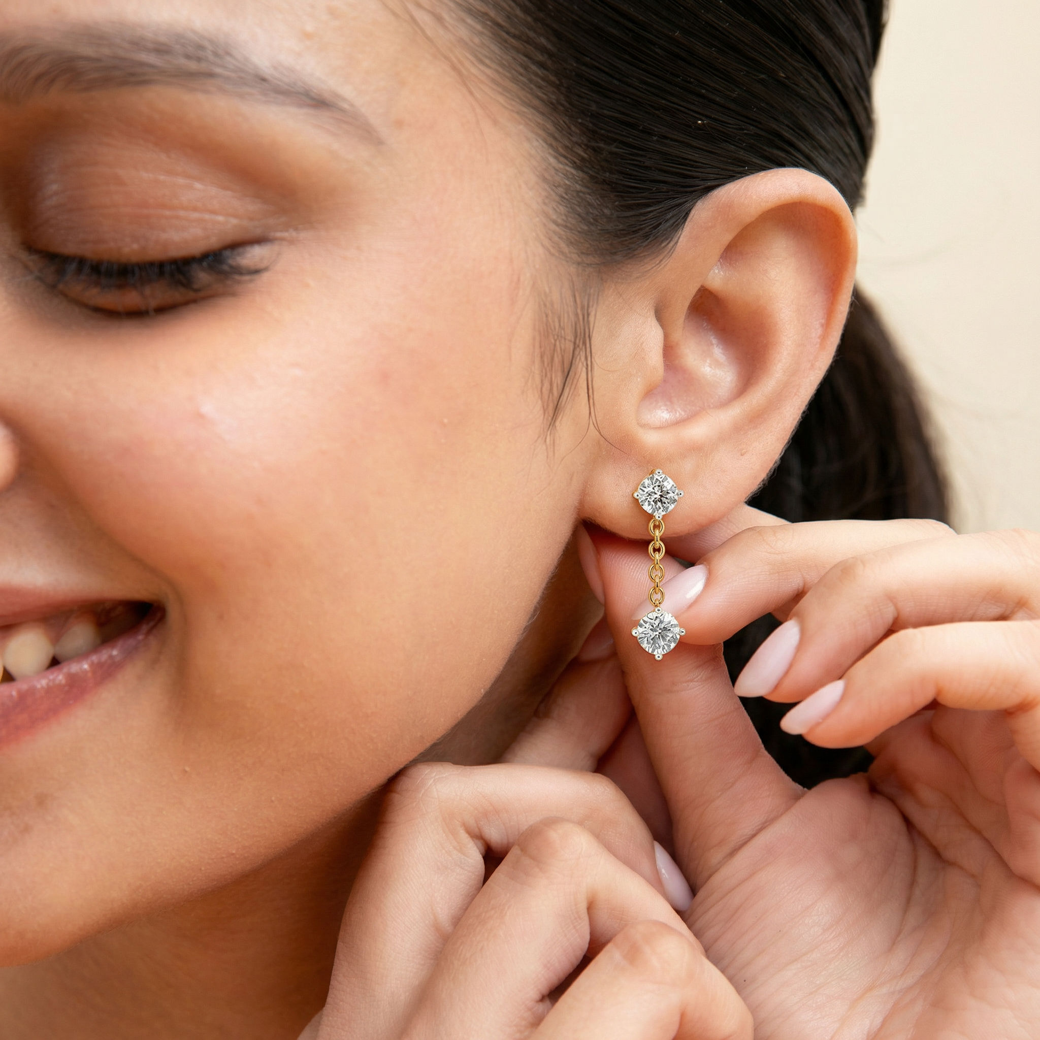 Raindrops Drop Earrings 1