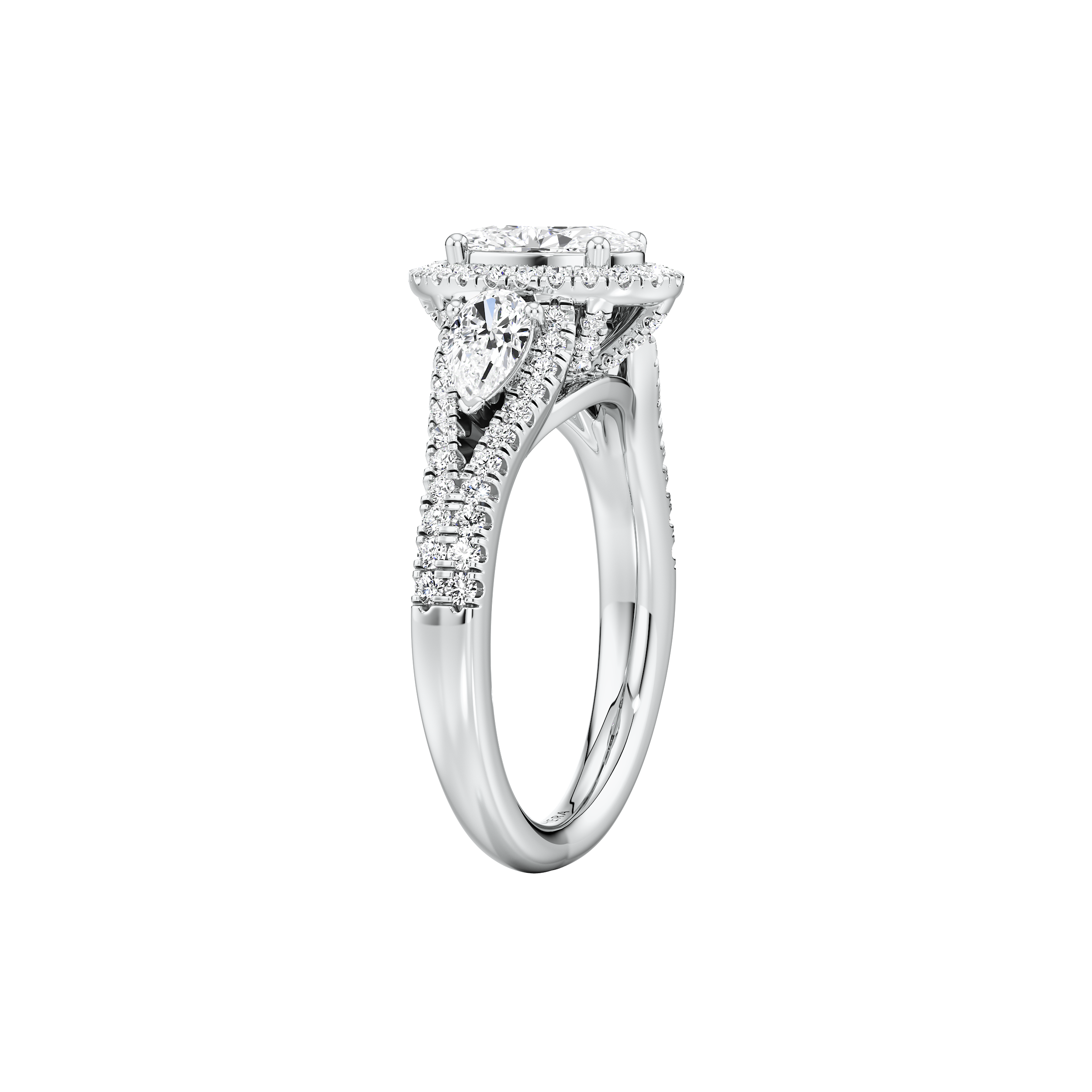 Radiance Triology 3 Stone Ring 8