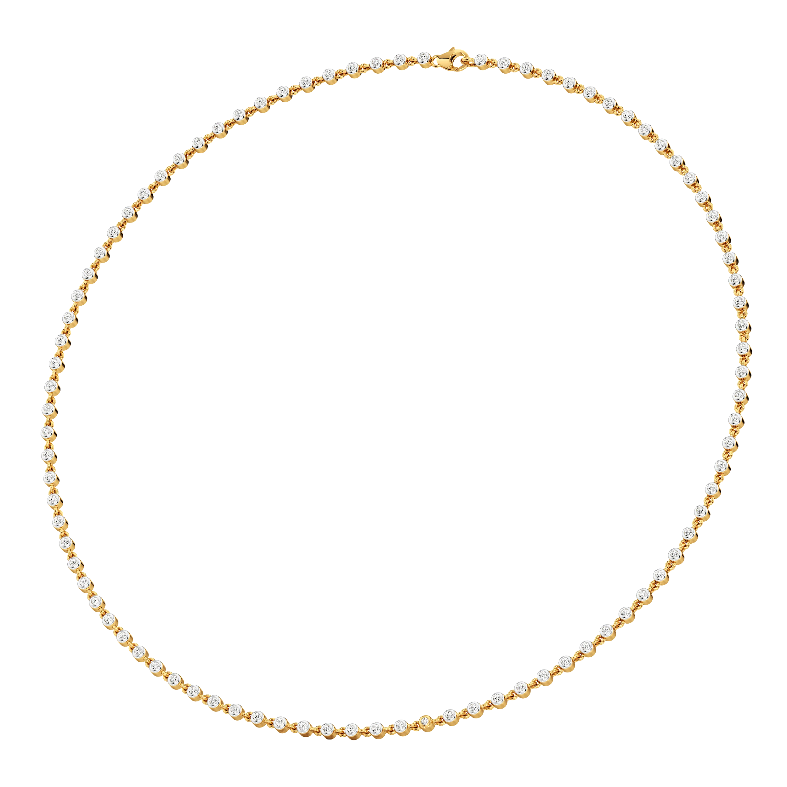 Aurora Tennis Necklace 2