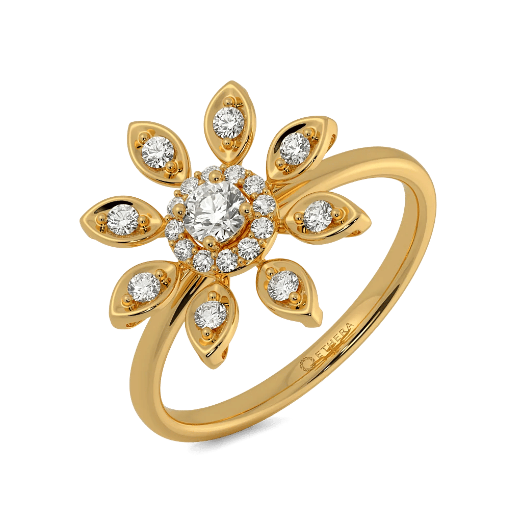 Marquise Meadow Statement Ring