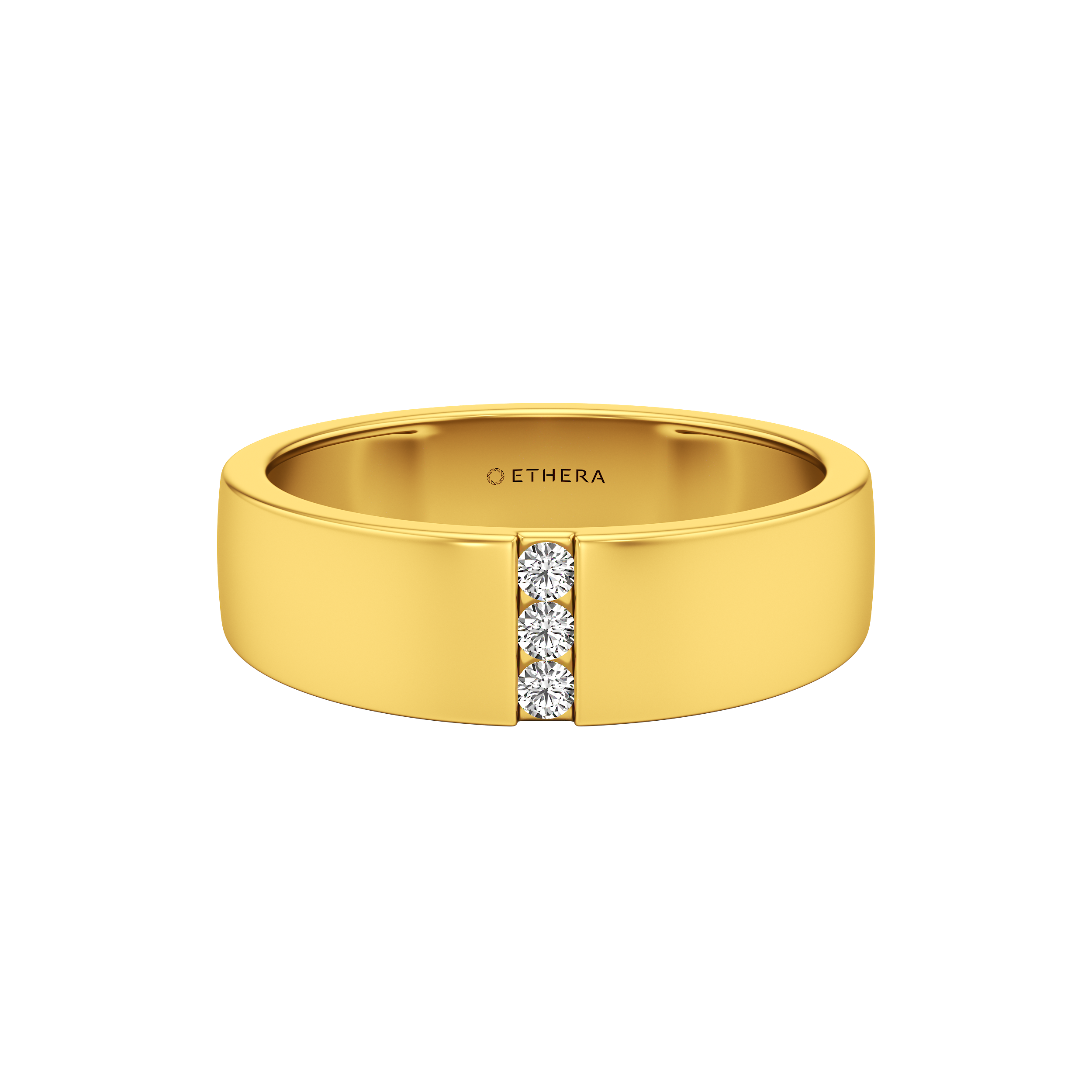Diamond Accent Band - Light Fit