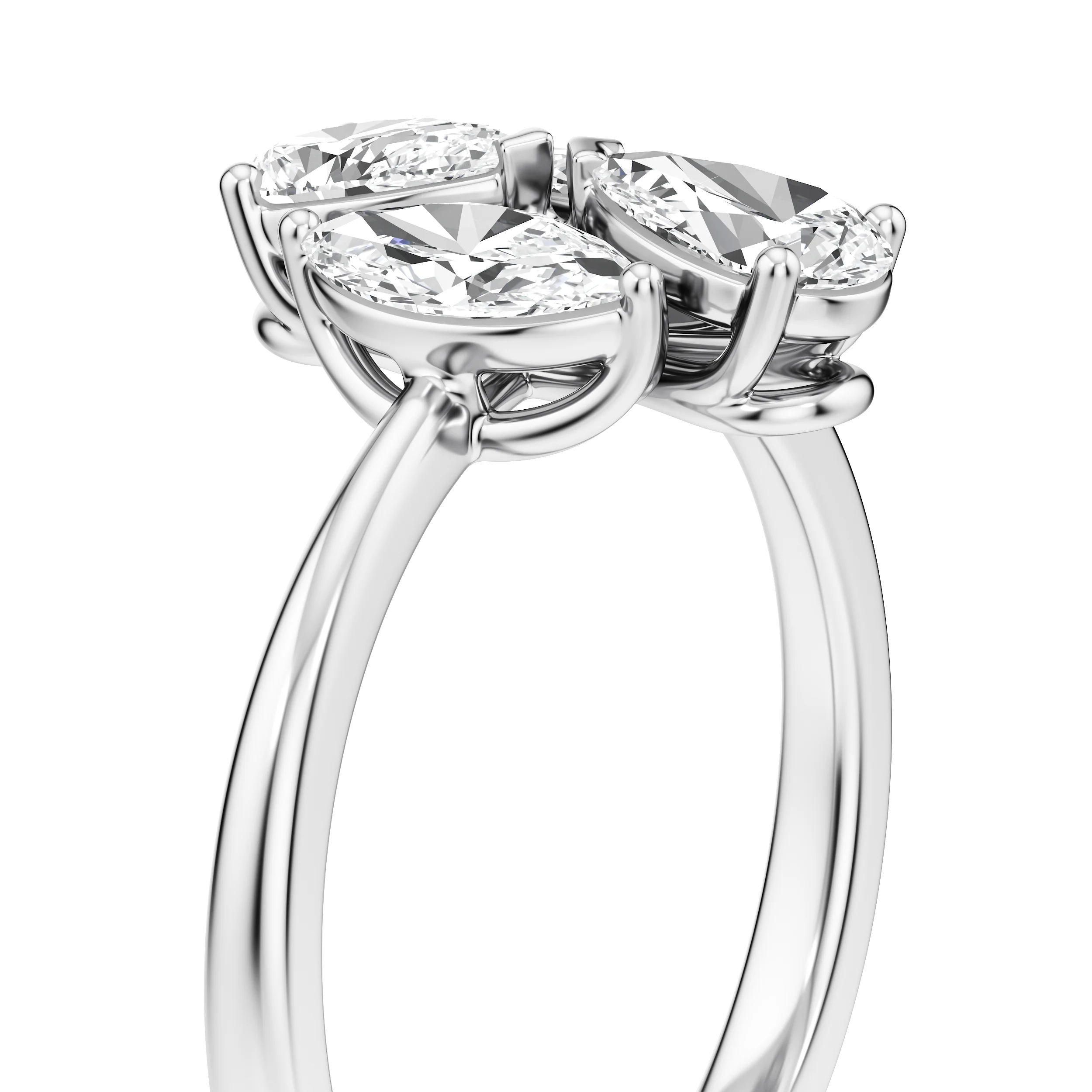 Marquise Bloom Diamond Ring 13