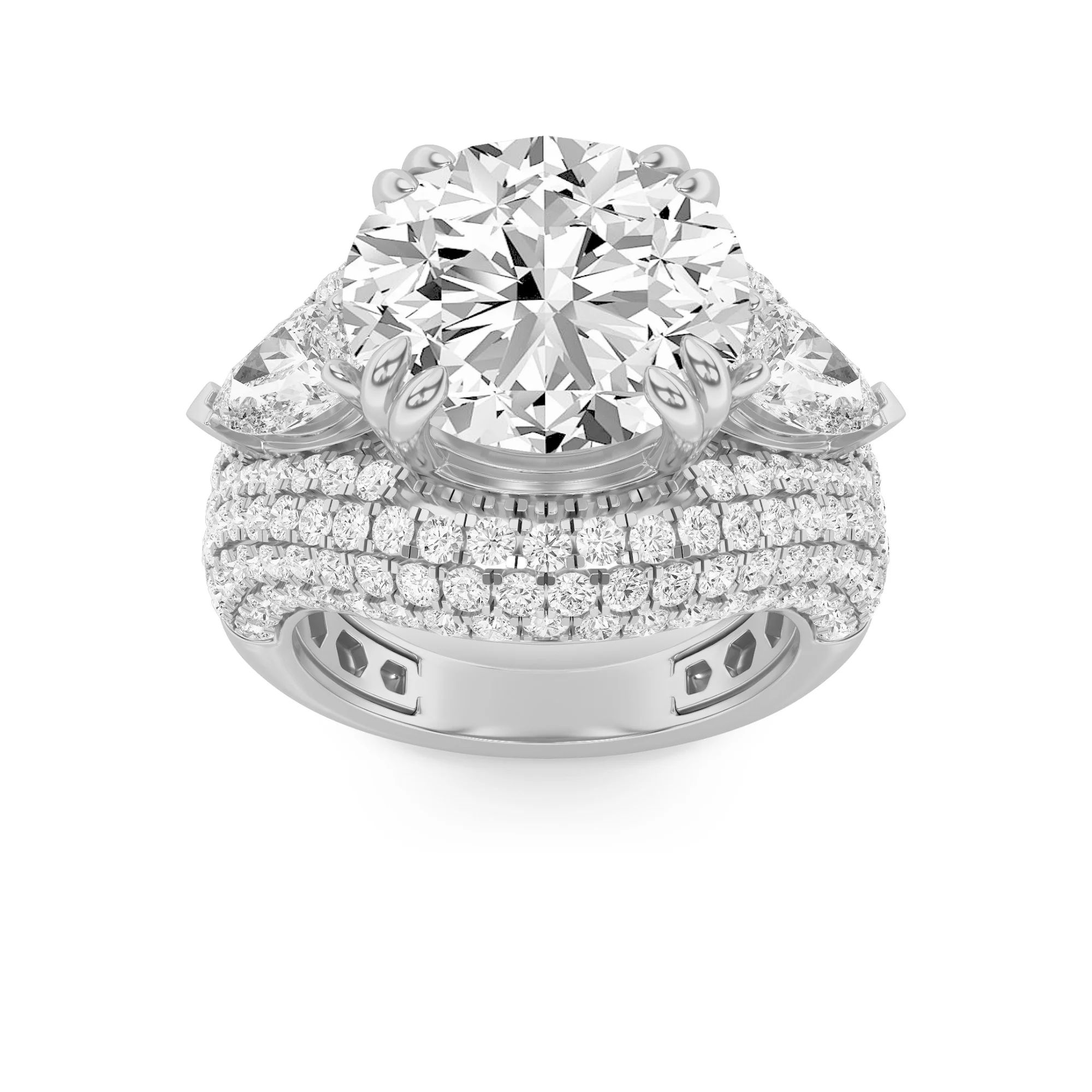 Royal Romance Cocktail Ring 5