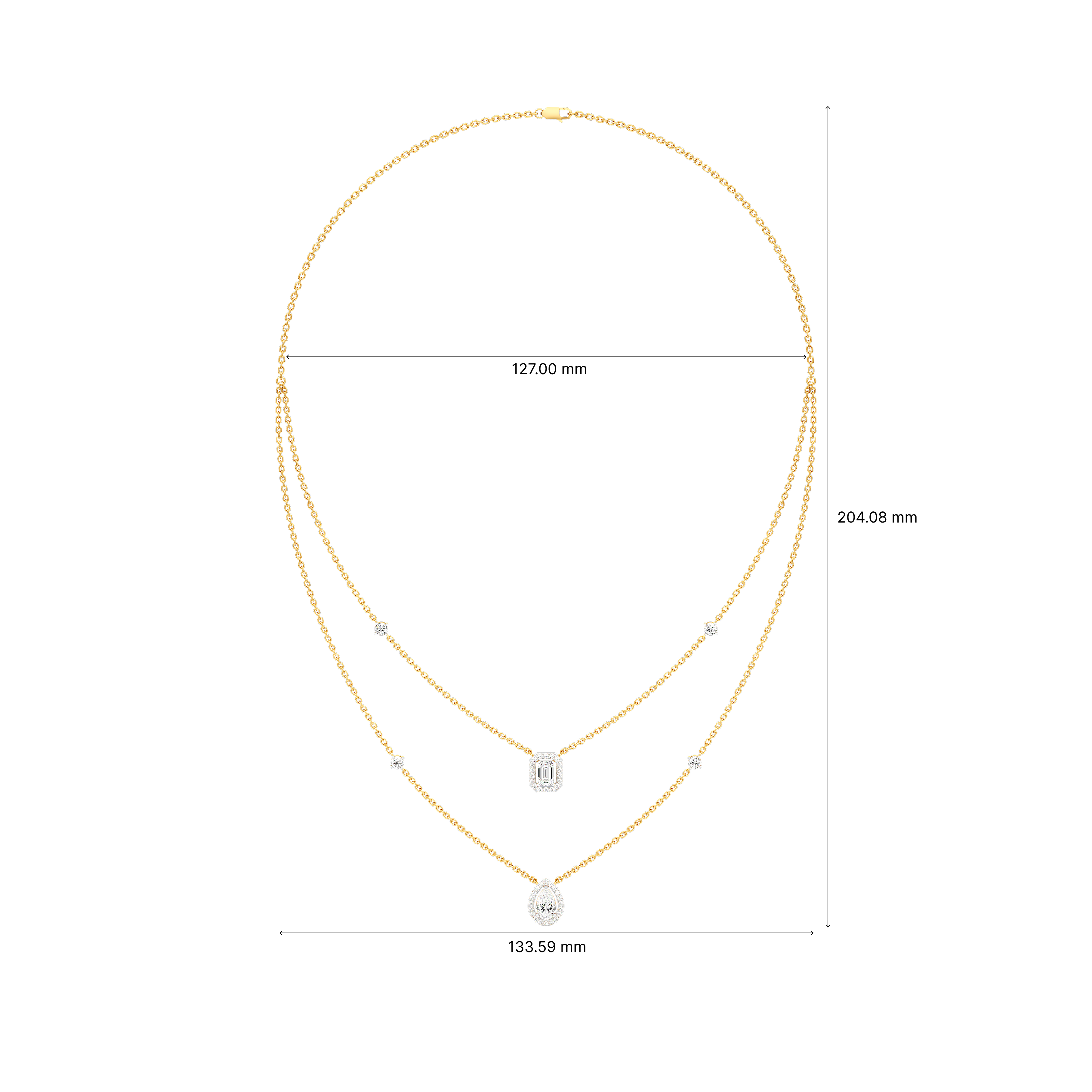 Serene Drizzle Necklet 3