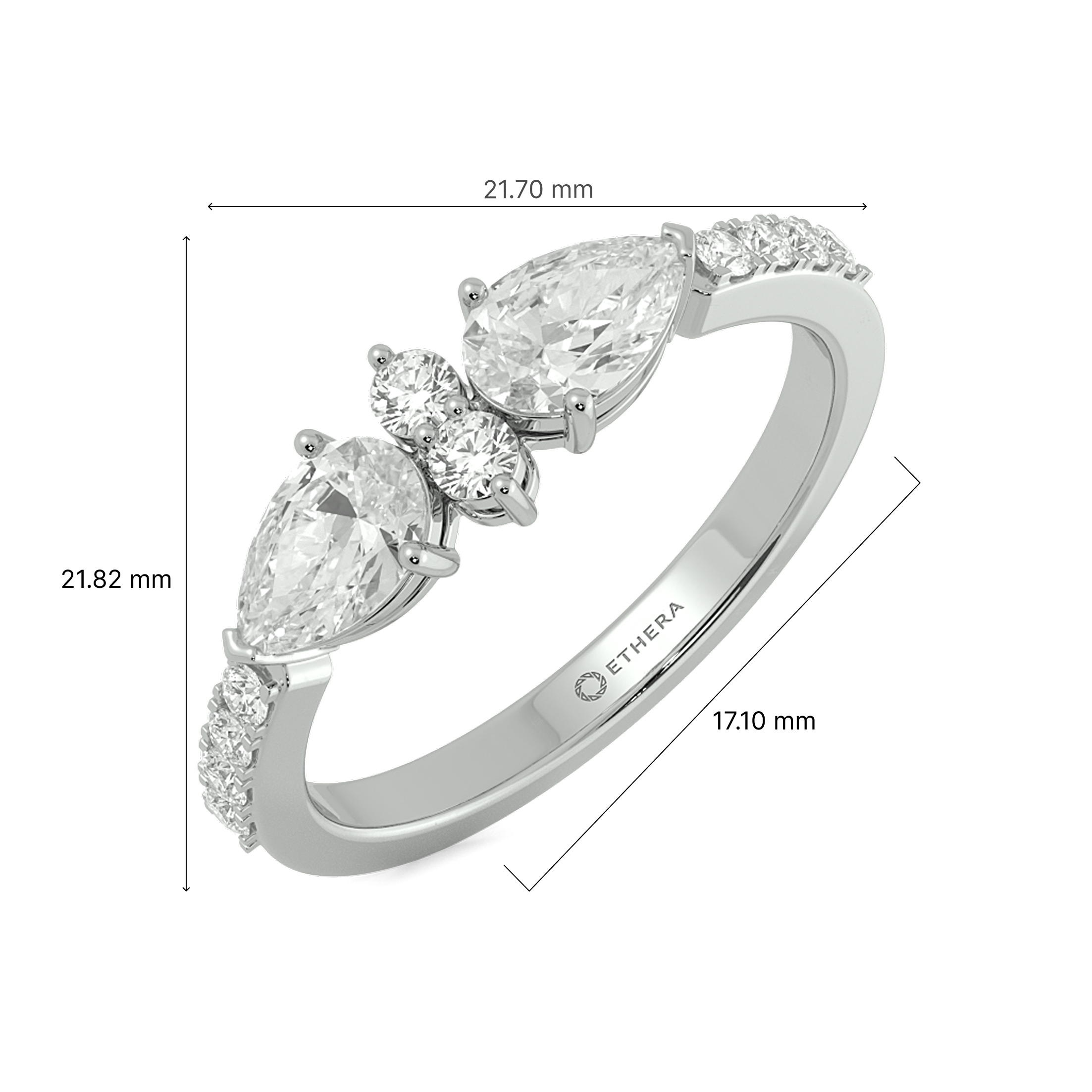 Glint Arc Ring 5
