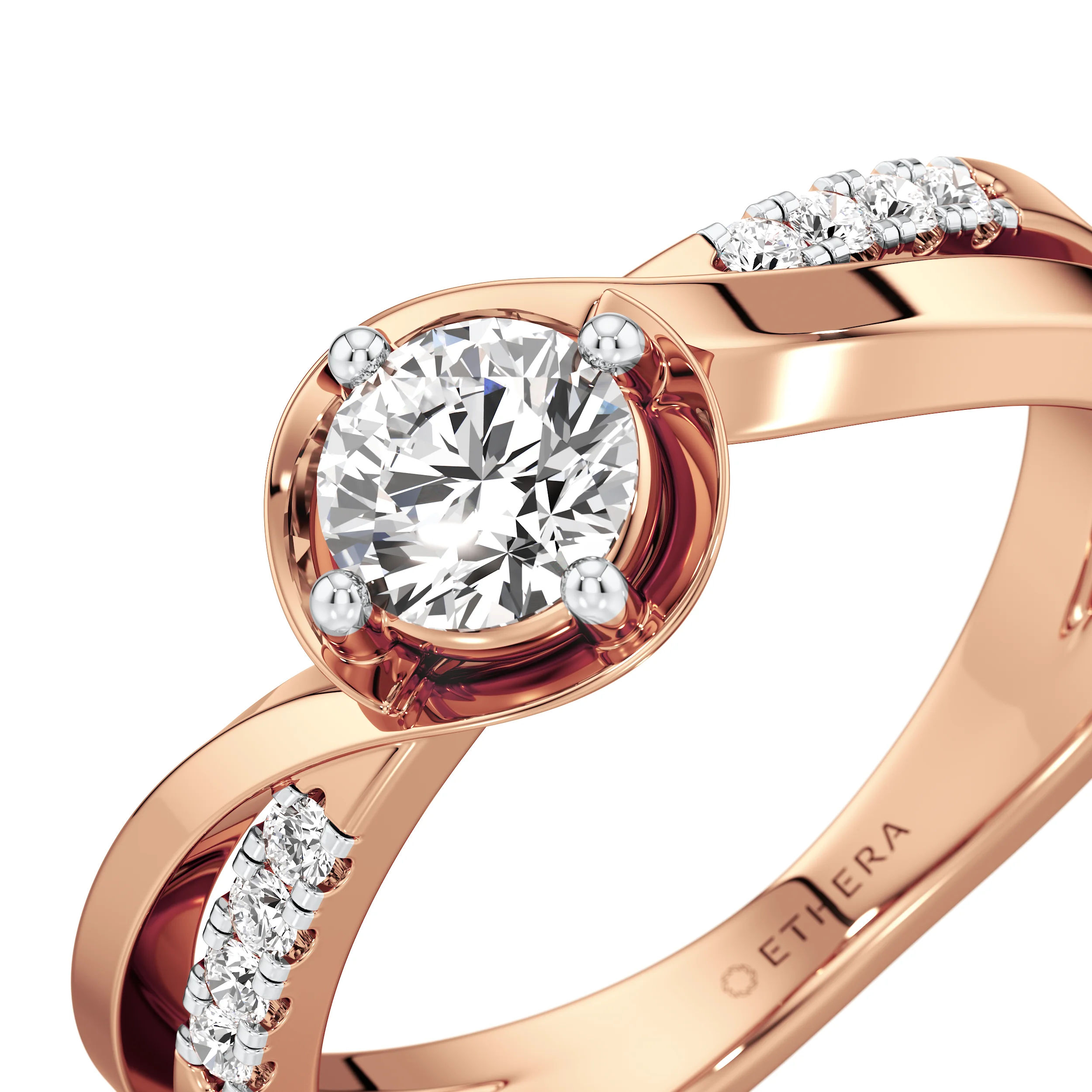 Celeste Curve Ring 11