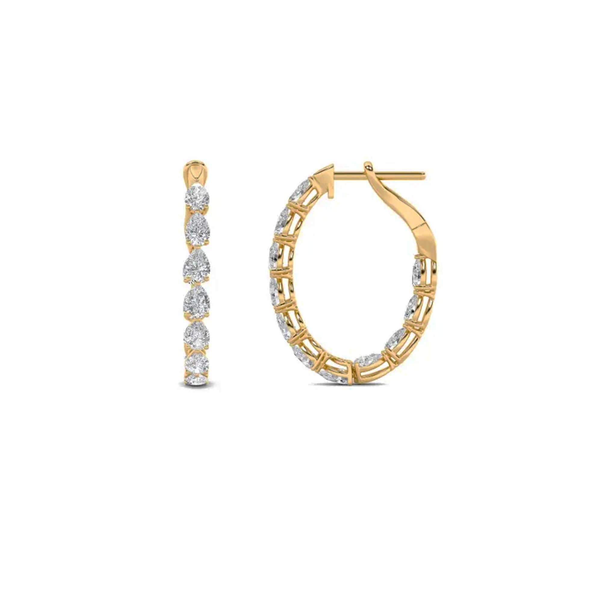 Infinite Glow Hoop Earrings 3